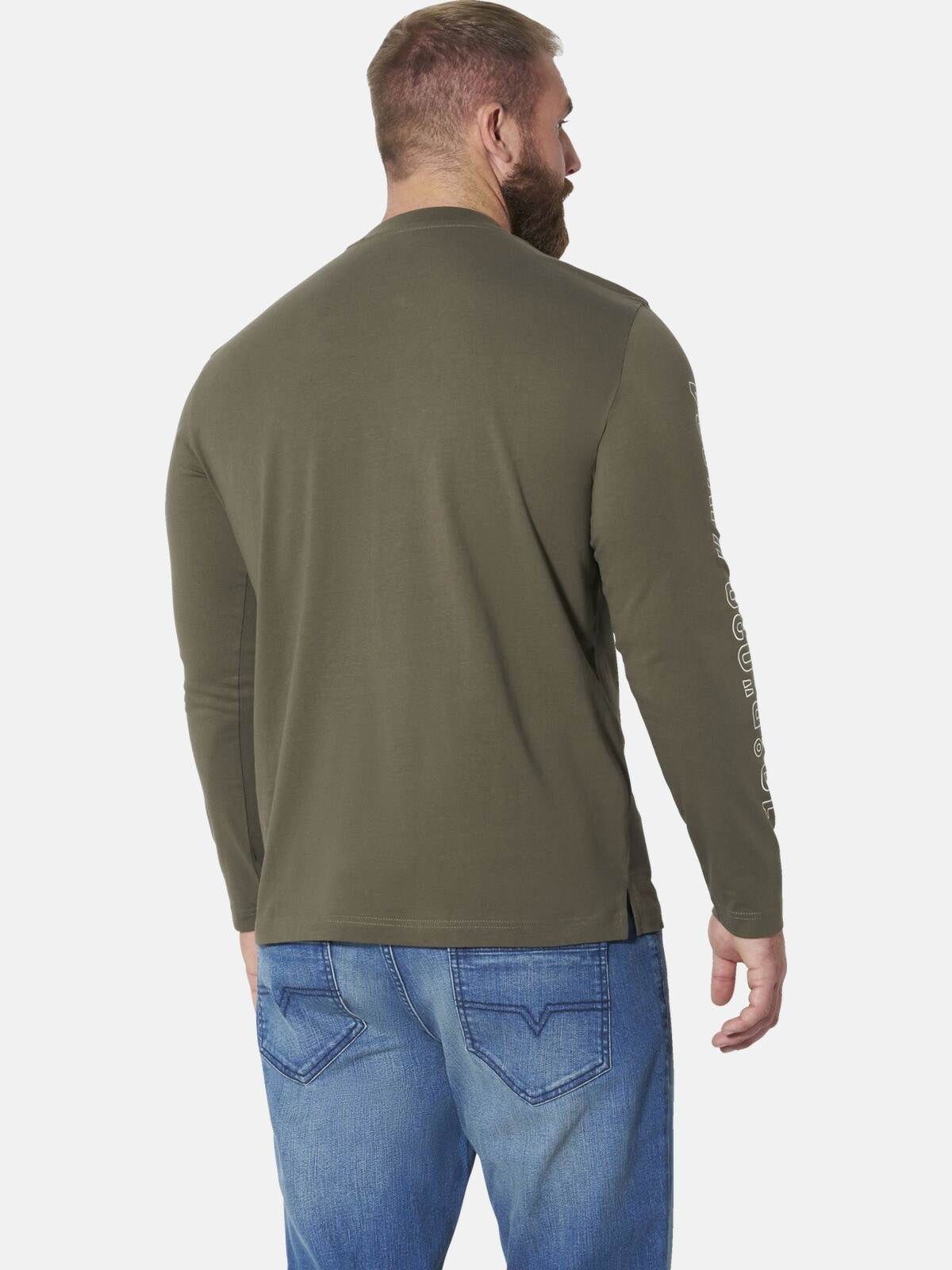 Jan Vanderstorm Langarm-Poloshirt »3er Pack Langarmshirt NORGARD«