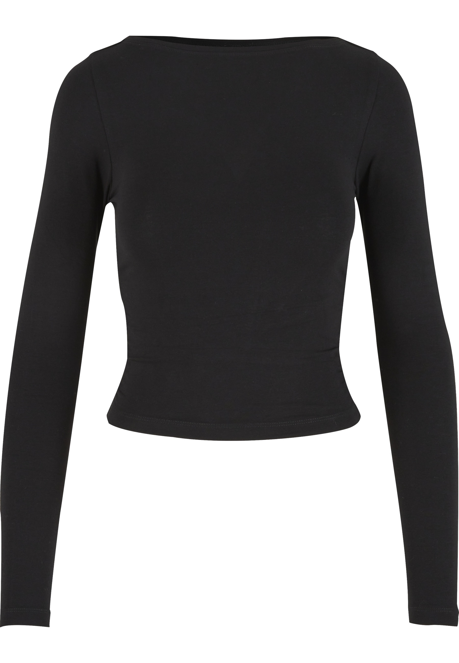 URBAN CLASSICS "Urban Classics Ladies Ruffled Super Slim Longsleeve" 1 Stk.