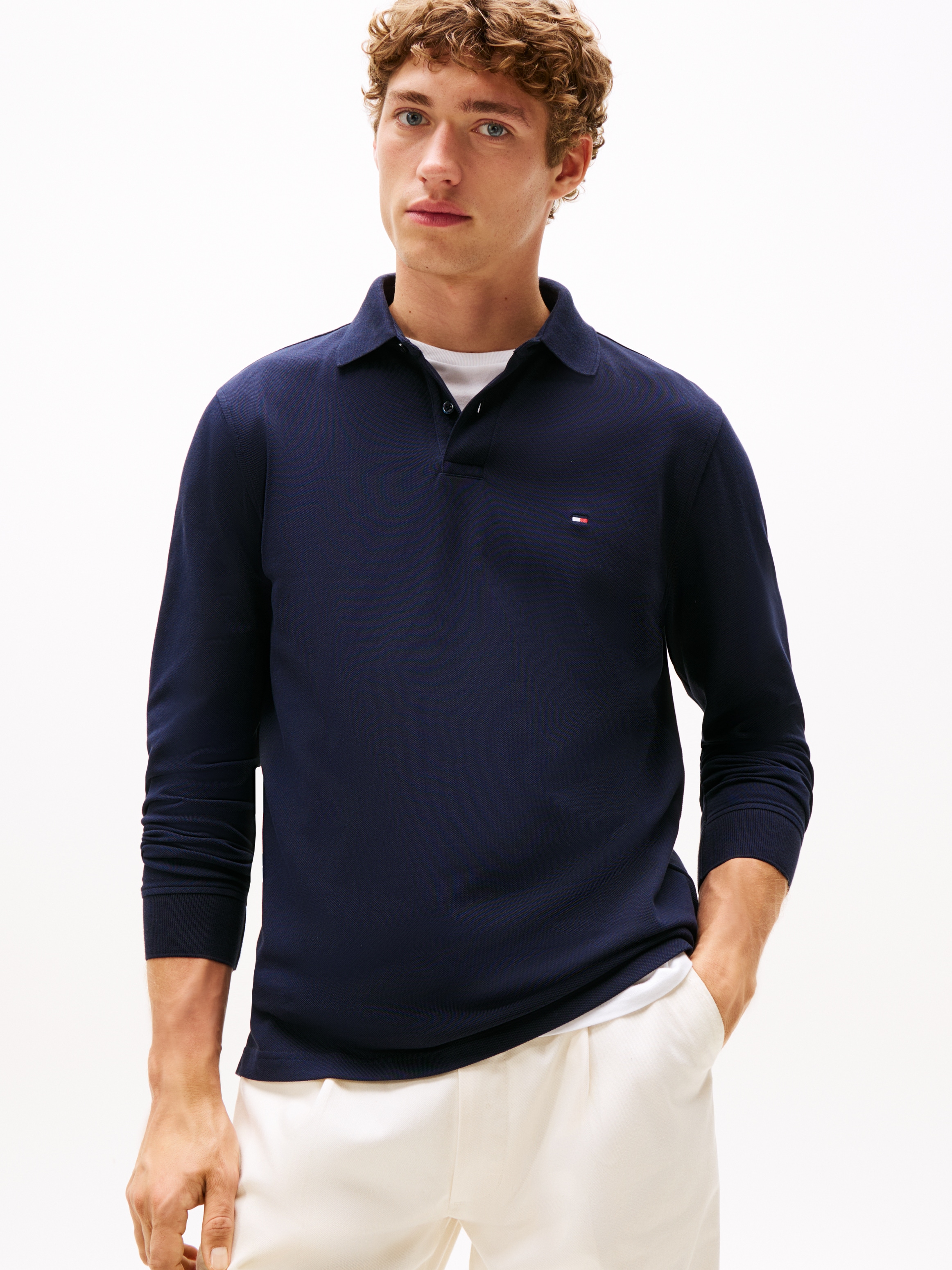 Tommy Hilfiger Langarm-Poloshirt »1985 REGULAR LS POLO«