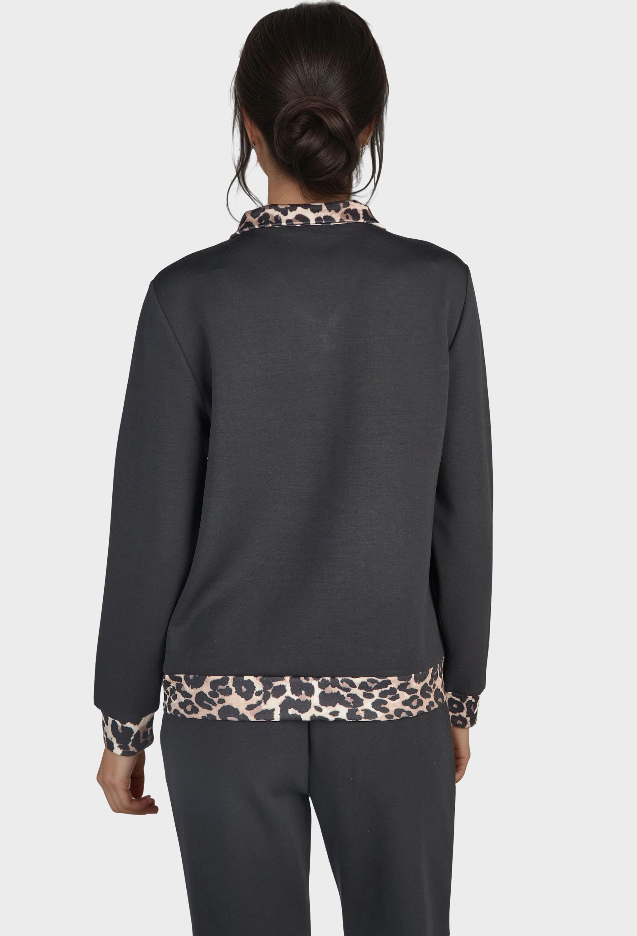 NAVIGAZIONE Sweatjacke »NAVIGAZIONE Sweatjacke« Leoprint