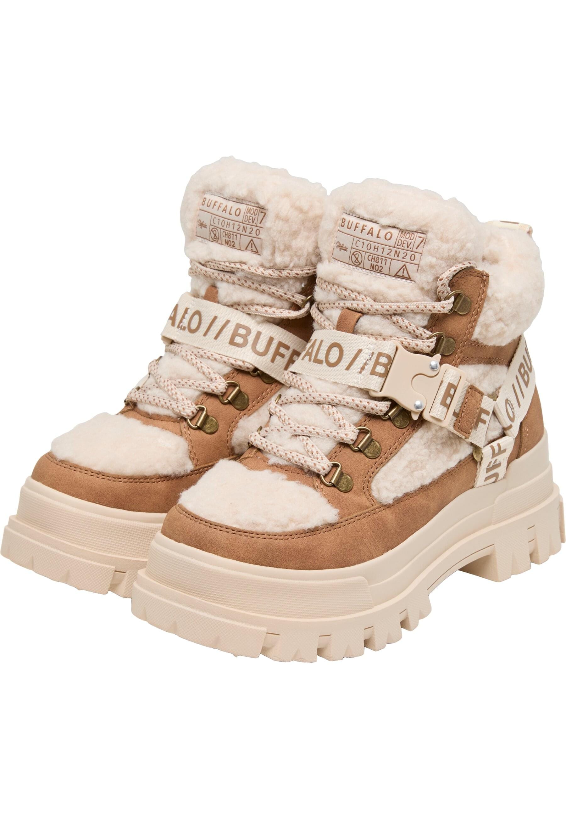 Buffalo Stiefel "Buffalo ASPHA COM MID WARM - VEGAN NUBUCK/FUR" günstig online kaufen
