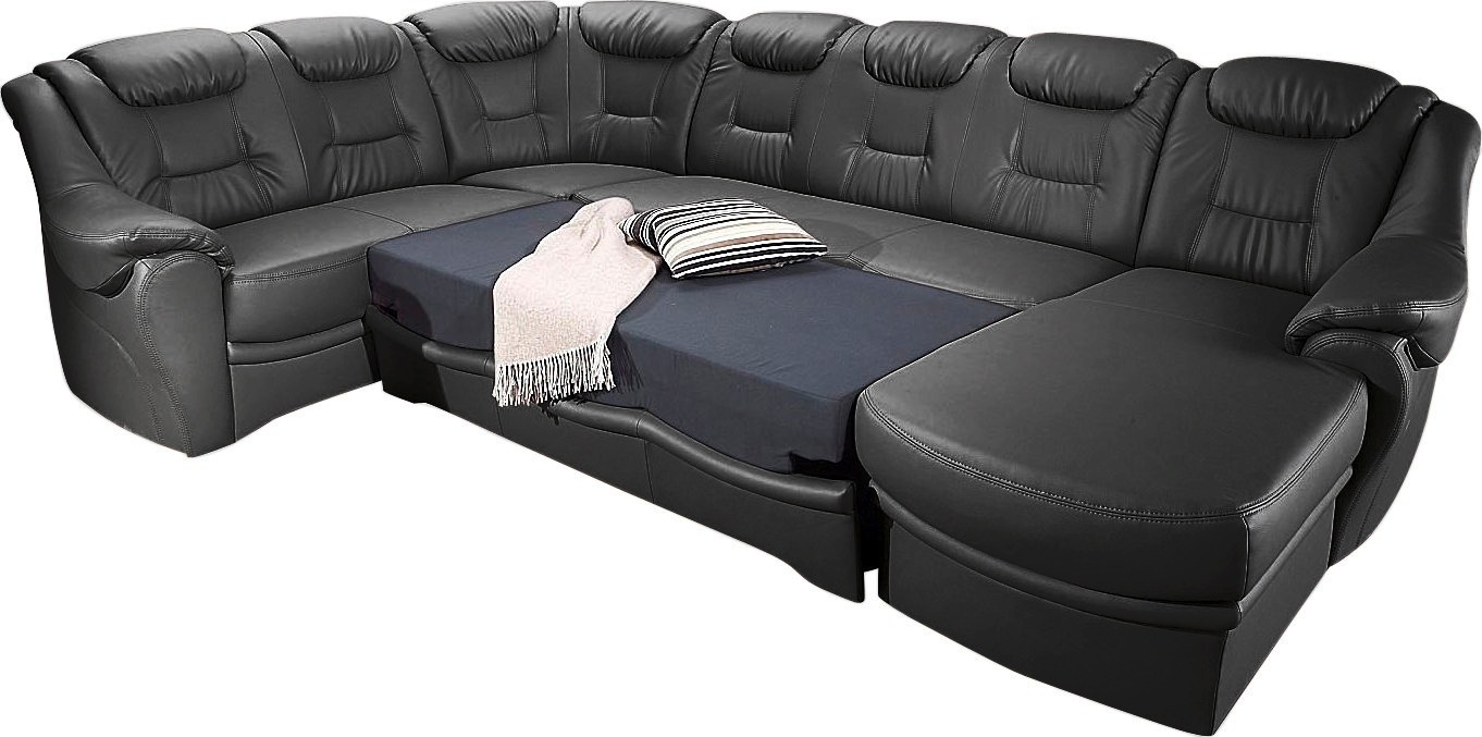 sit&more Wohnlandschaft "Bellevue U-Form" wahlweise mit Bettfunktion günstig online kaufen