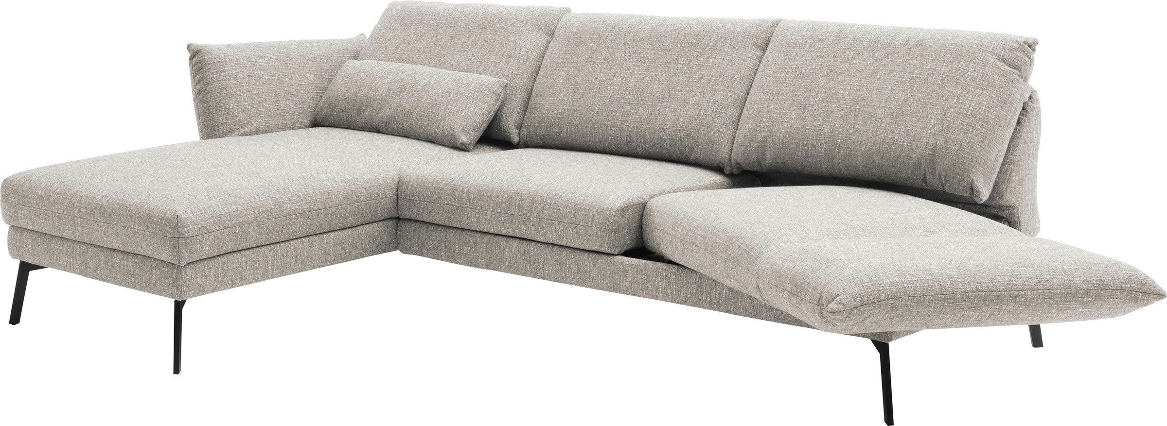 SCHÖNER WOHNEN-Kollektion Ecksofa »Spin L-Form«, Drehsitz-Funktion, USB-Anschluss, Armlehnfunktion, Rückenverstellung