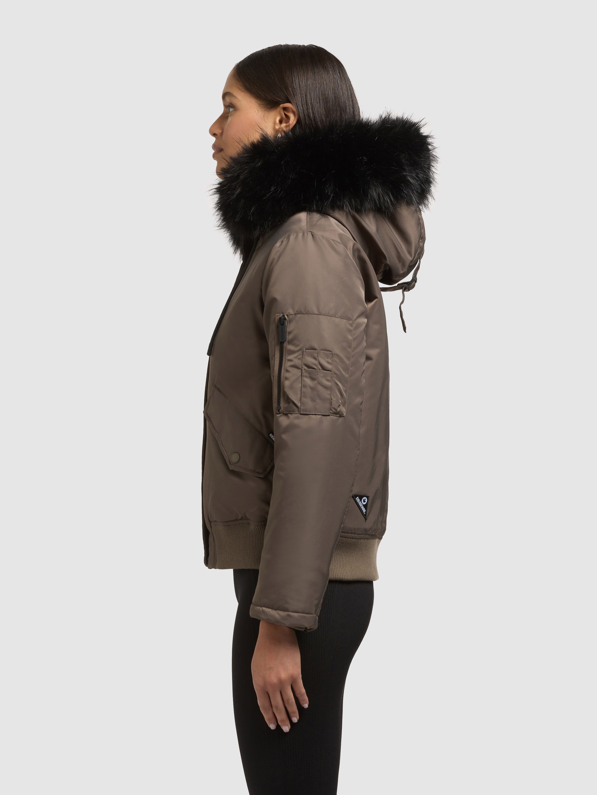 khujo Bomberjacke »TYLA« mit Kapuze
