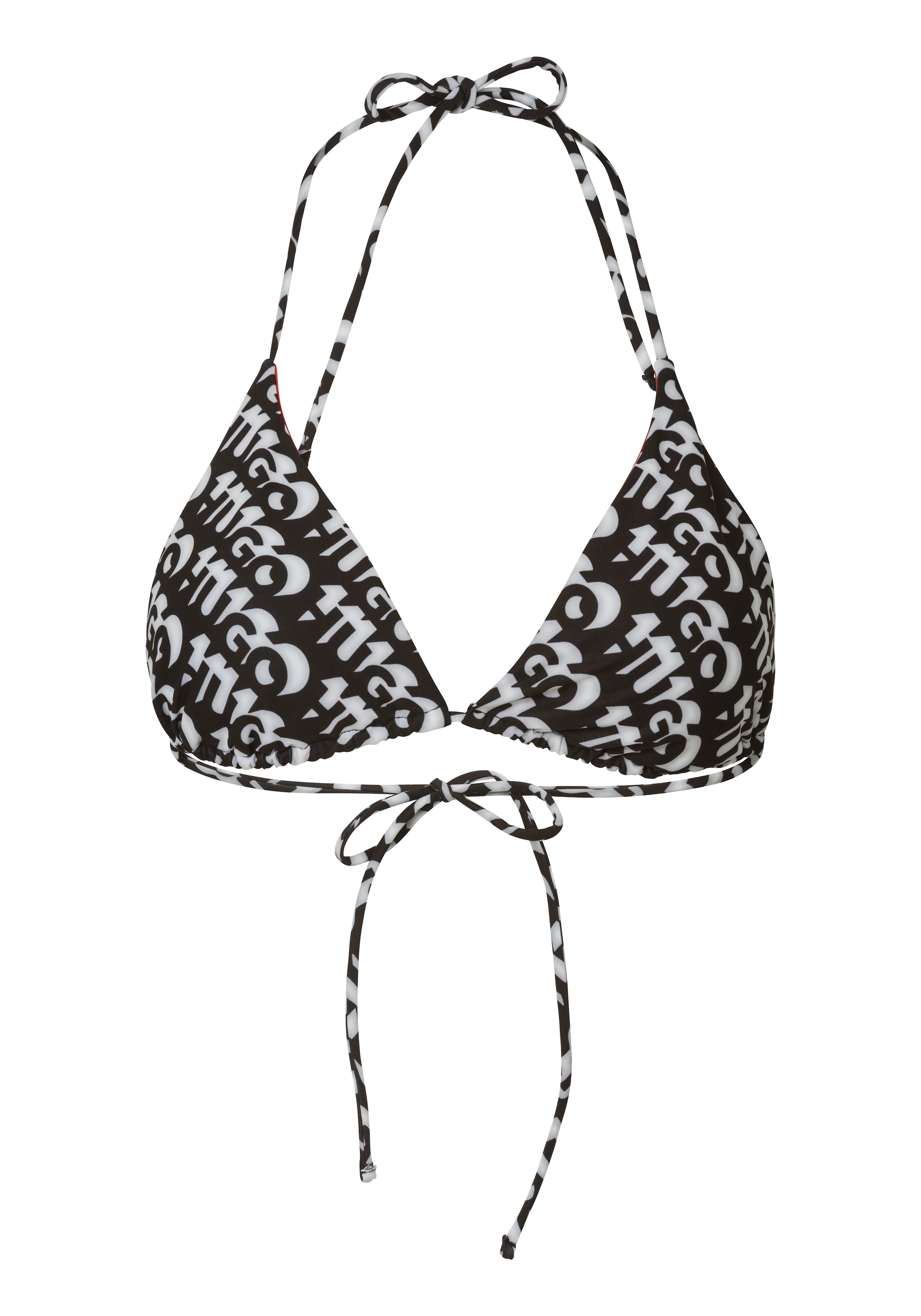 HUGO Underwear Maudymosi kostiumėlio viršutinė dalis »BONNIE TRIANGLE« su papuošimu