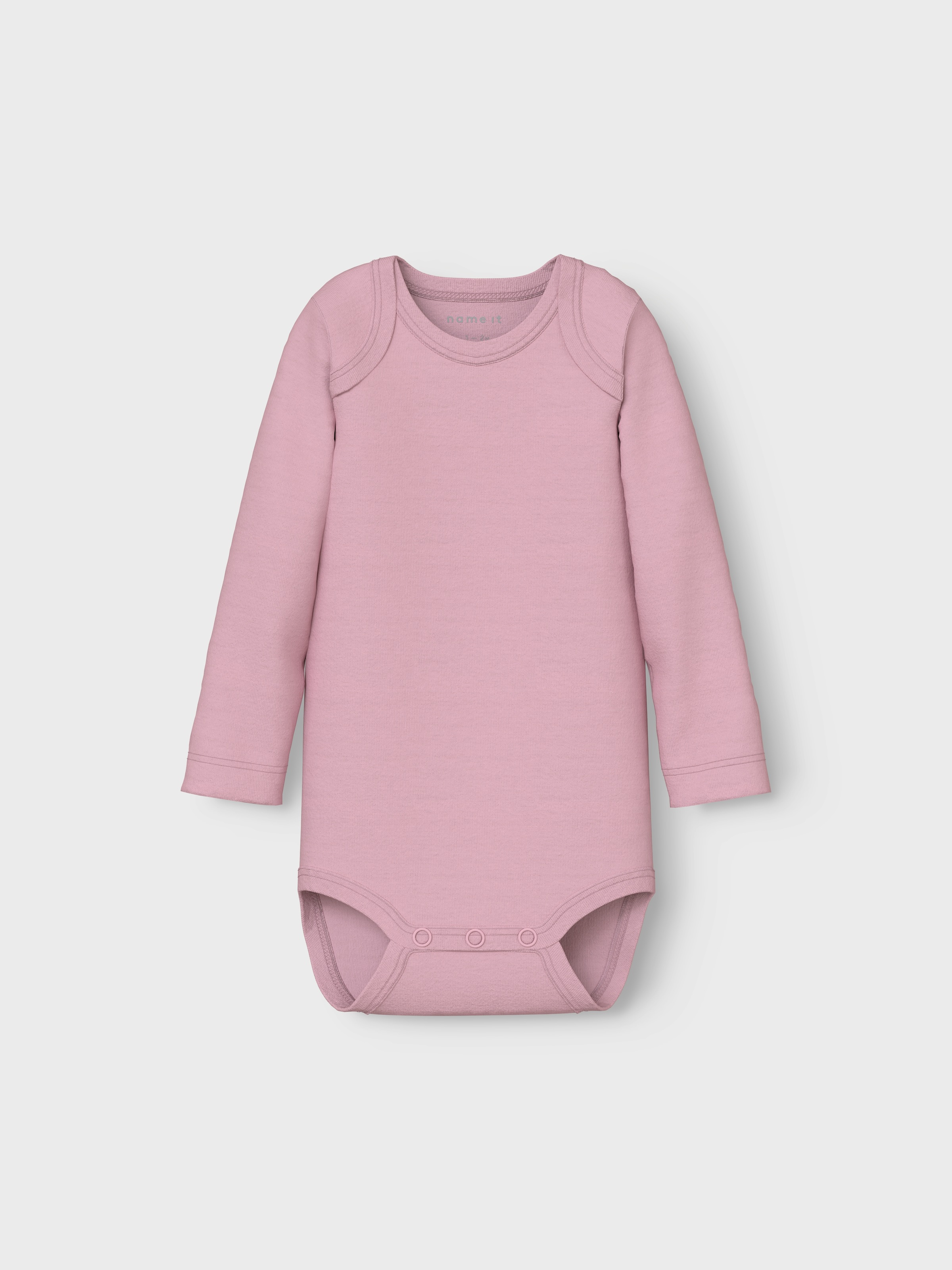 Name It Langarmbody »NBFBODY 3P LS BARELY PINK BOW NOOS«