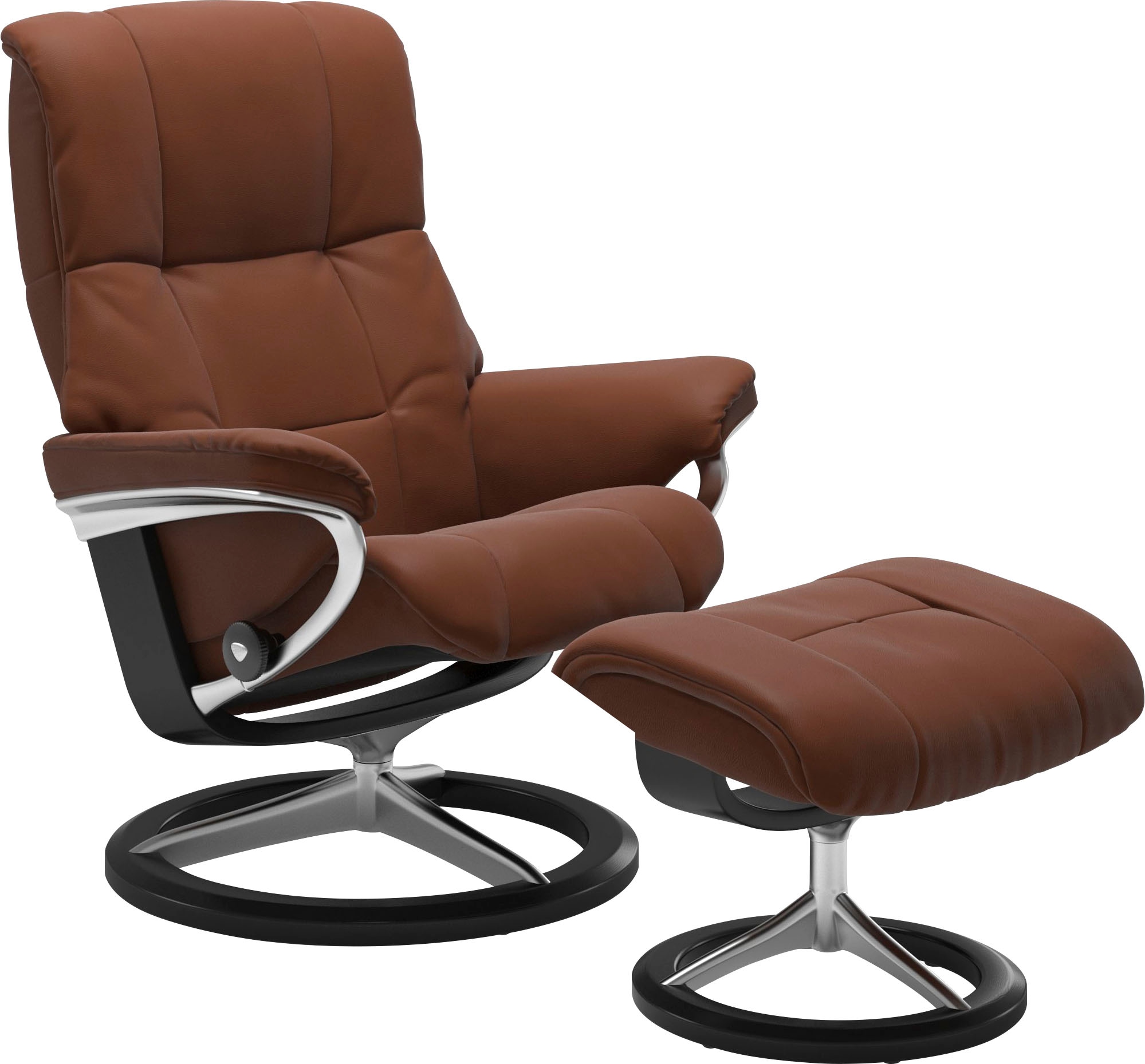 Stressless Fußhocker "Mayfair", mit Signature Base, Gestell Schwarz