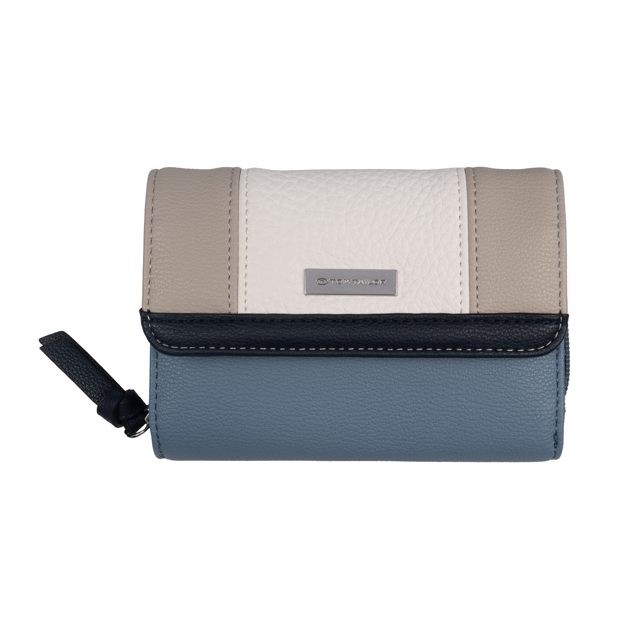 TOM TAILOR Geldbörse "Juna" aus soft genarbtem ledrigen Material mit glänze günstig online kaufen