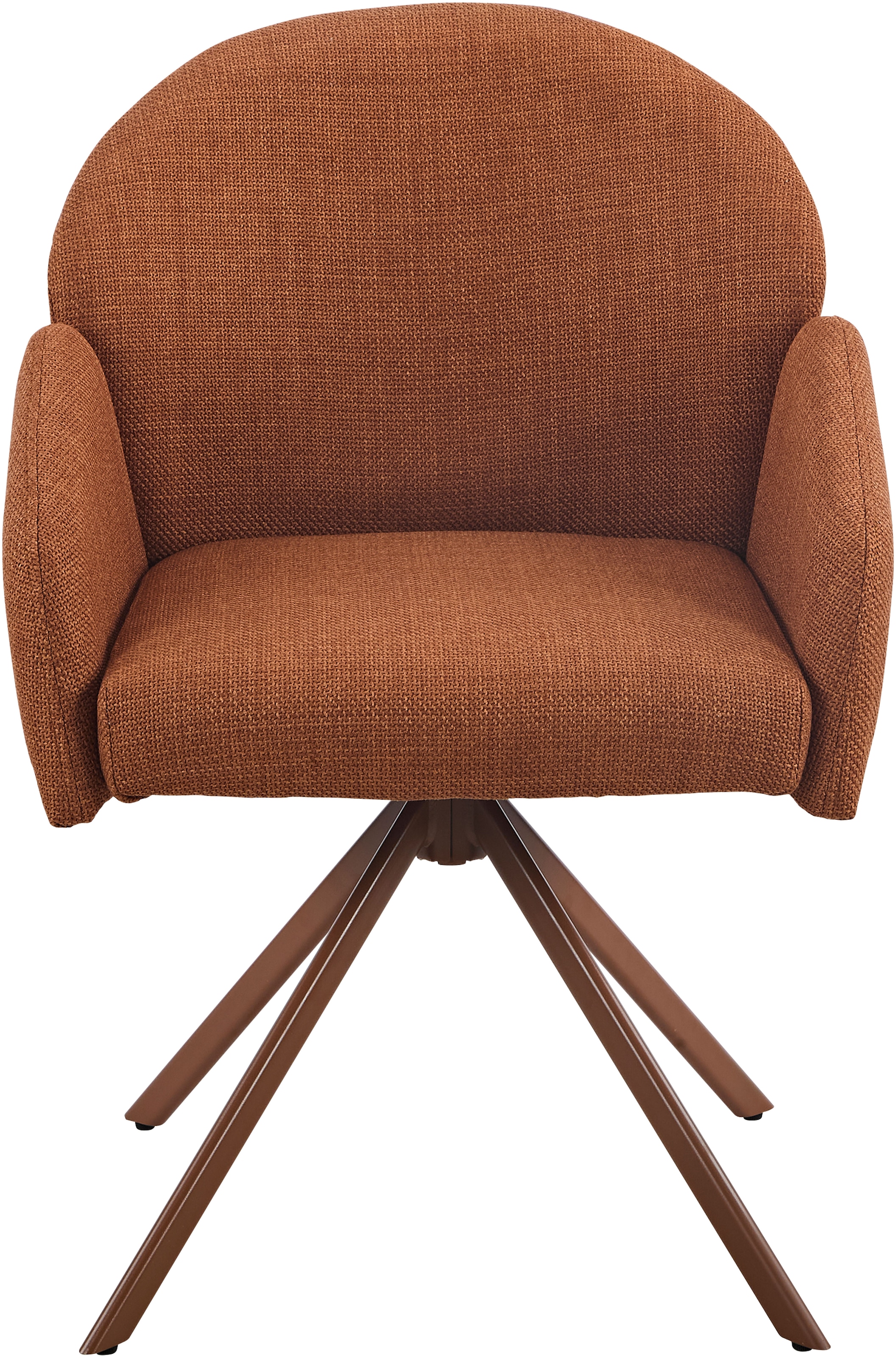 HELA Armlehnstuhl »HOLLY« (Set) 2 Stk.360° drehbar, Armlehnen, Gestell angepasst, Swing Back Komfortrücken