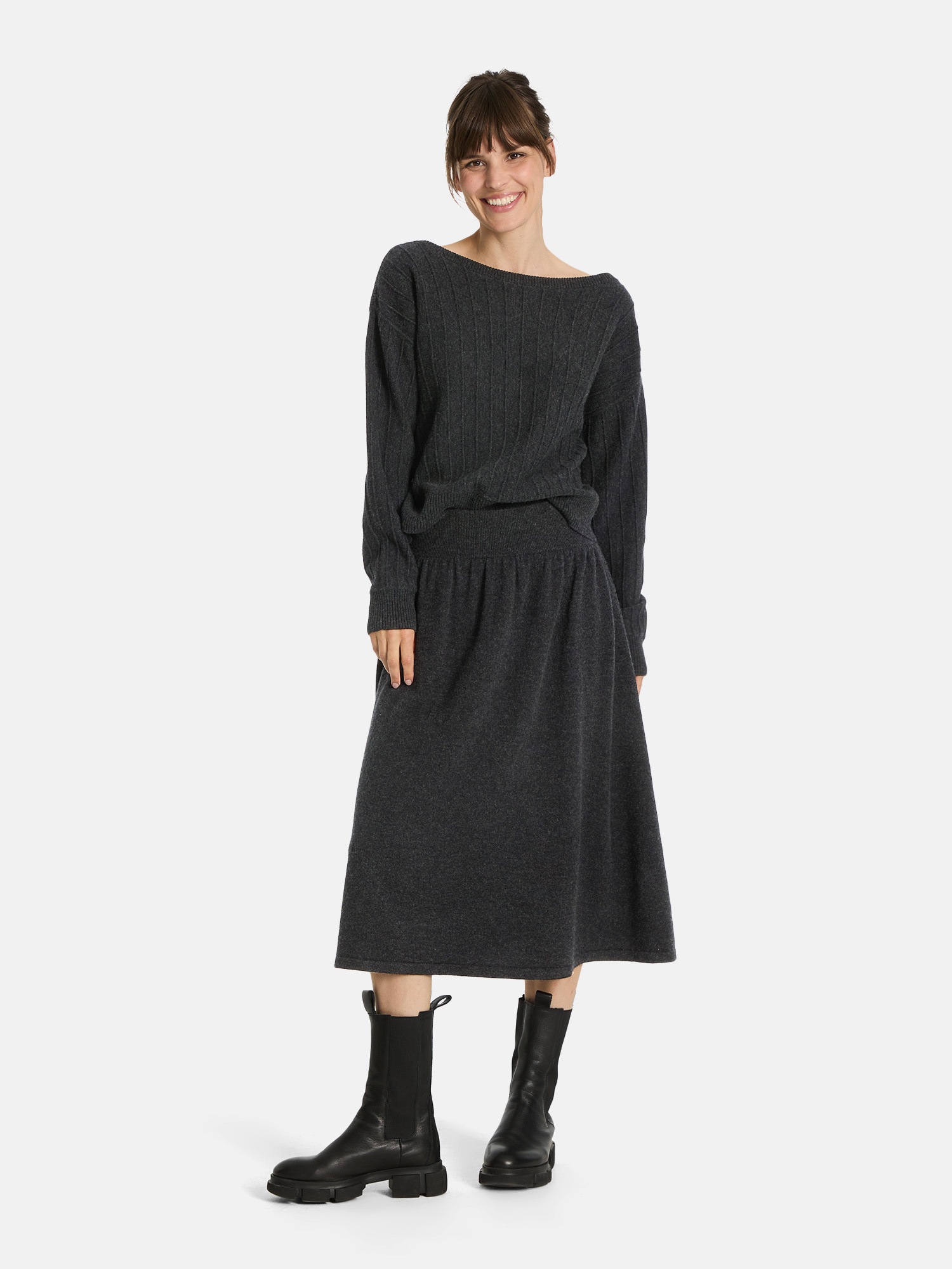 Thumbnail - Lieblingsstück Strickpullover "BashaL" aus 100% Wolle