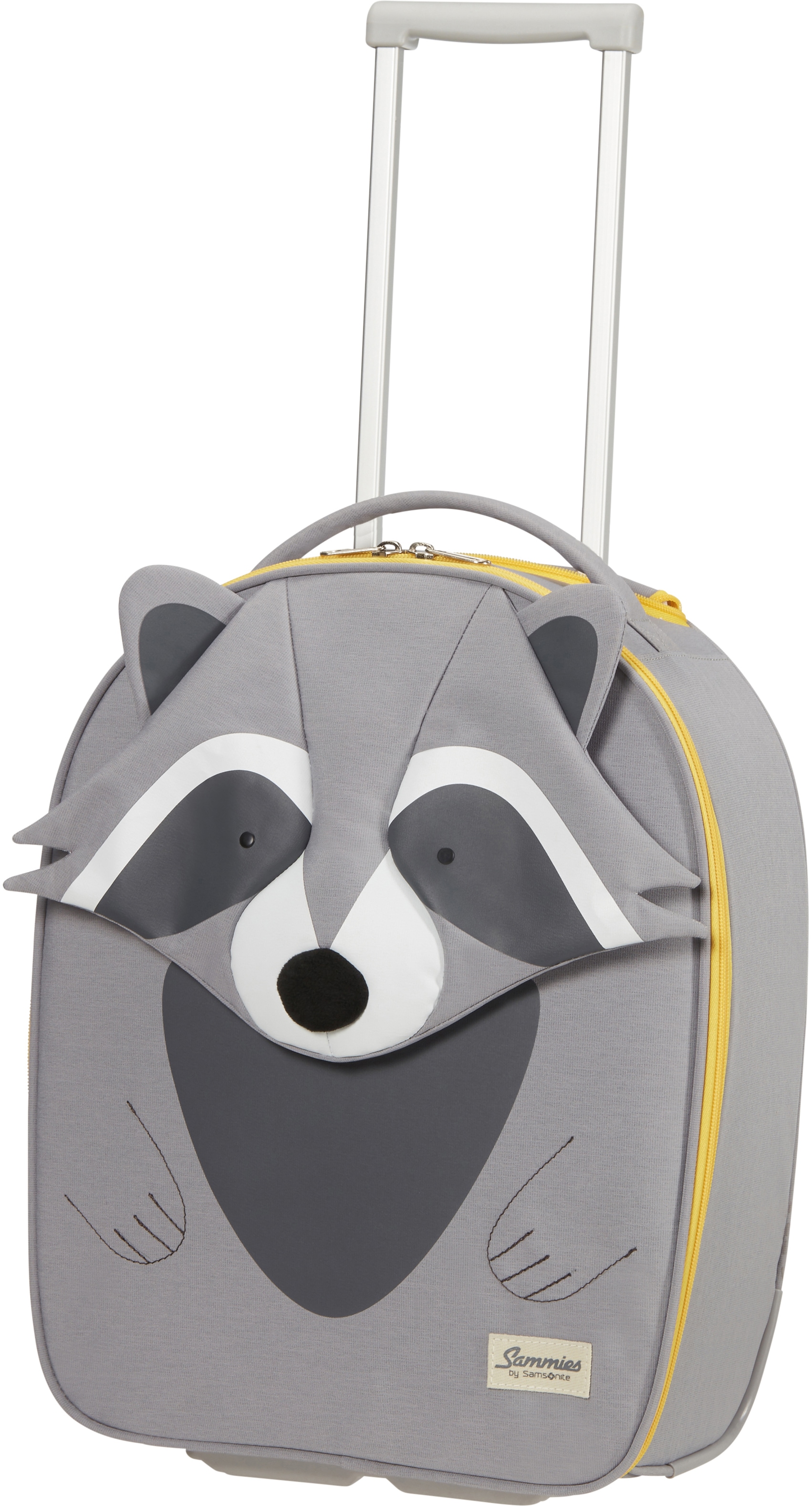 Sammies by Samsonite Kinderkoffer »Happy Sammies, Raccoon Remy«, 2 Rollen, Kinderreisekoffer Handgepäck Reisekoffer Trolley