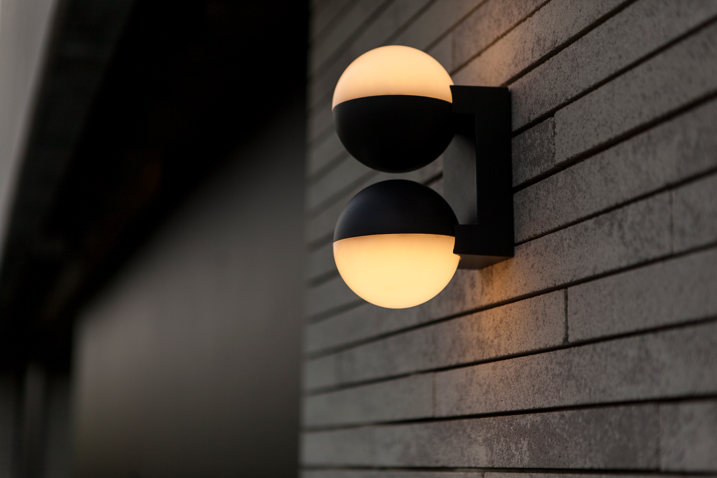 LUTEC LED Außen-Wandleuchte »LED-Aussenwandleuchte LOOMA«, 1 flammig, Leuchtmittel LED-Board | LED fest integriert, drehbare Köpfe