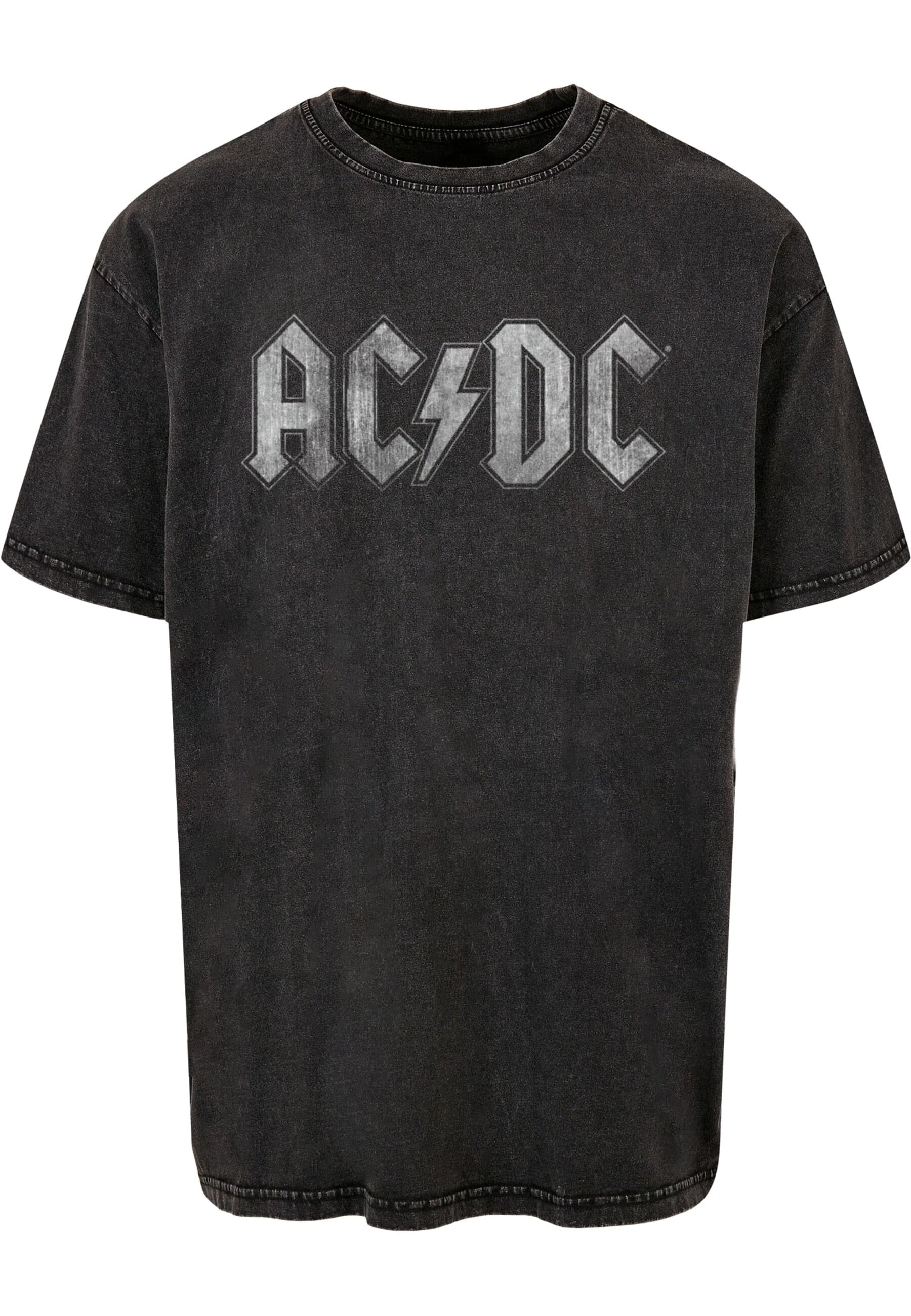 Merchcode T-Shirt "Merchcode Herren ACDC - Logo Acid Washed Oversize Tee", günstig online kaufen