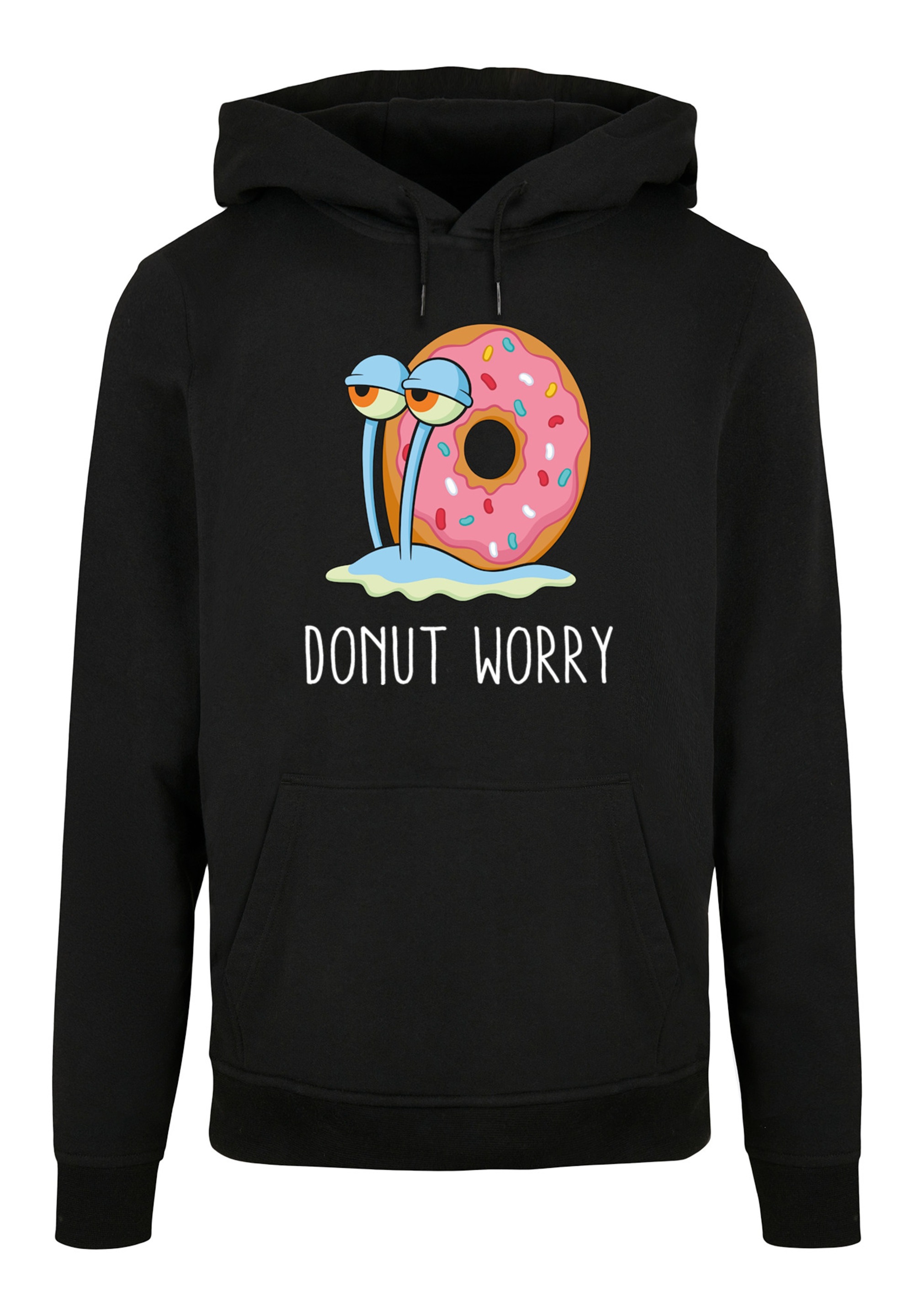 F4NT4STIC Kapuzenpullover "Spongebob Schwammkopf Gary Donut Worry", Print günstig online kaufen