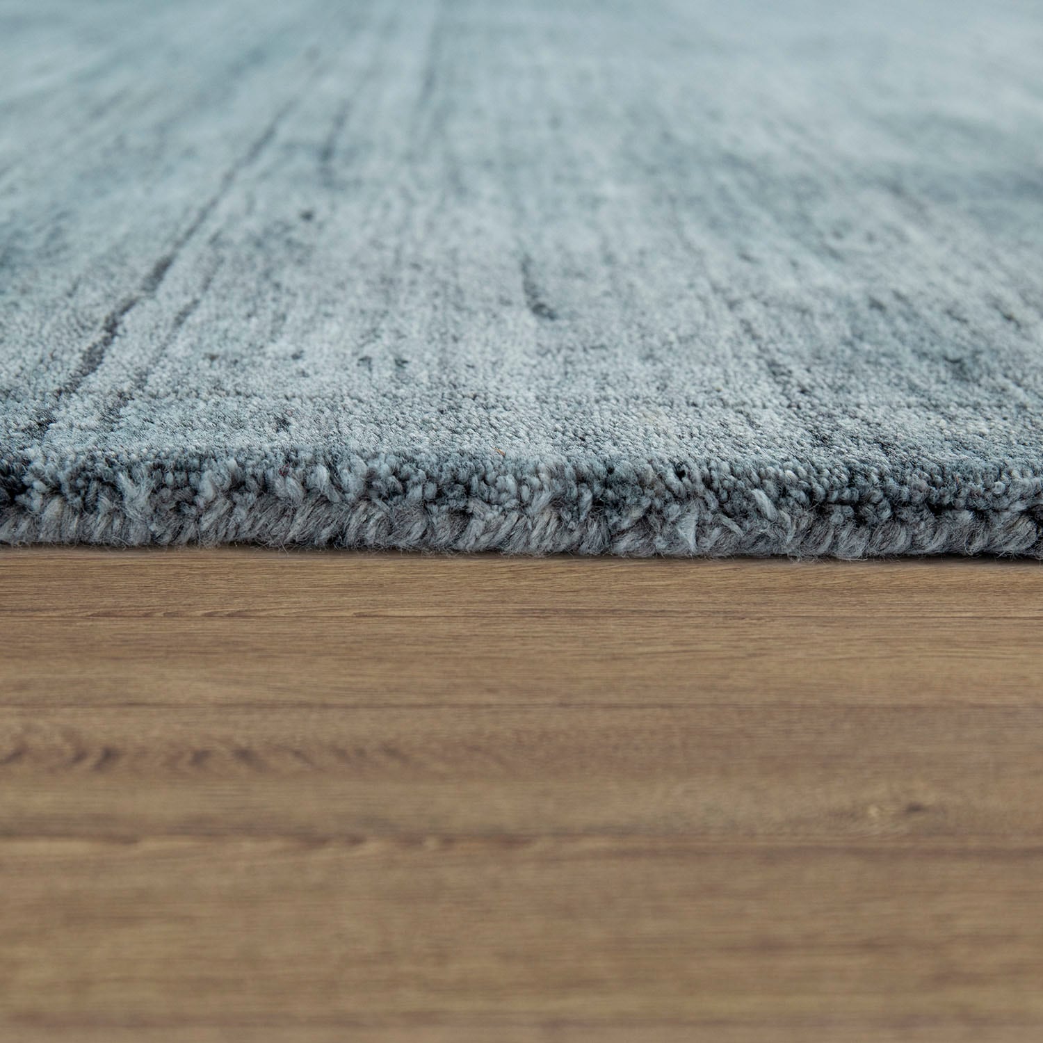Paco Home Teppich »Loft 250«, rechteckig, 13 mm Höhe, Handgewebt, Kurzflor, aus 60% Viskose, 40% Baumwolle