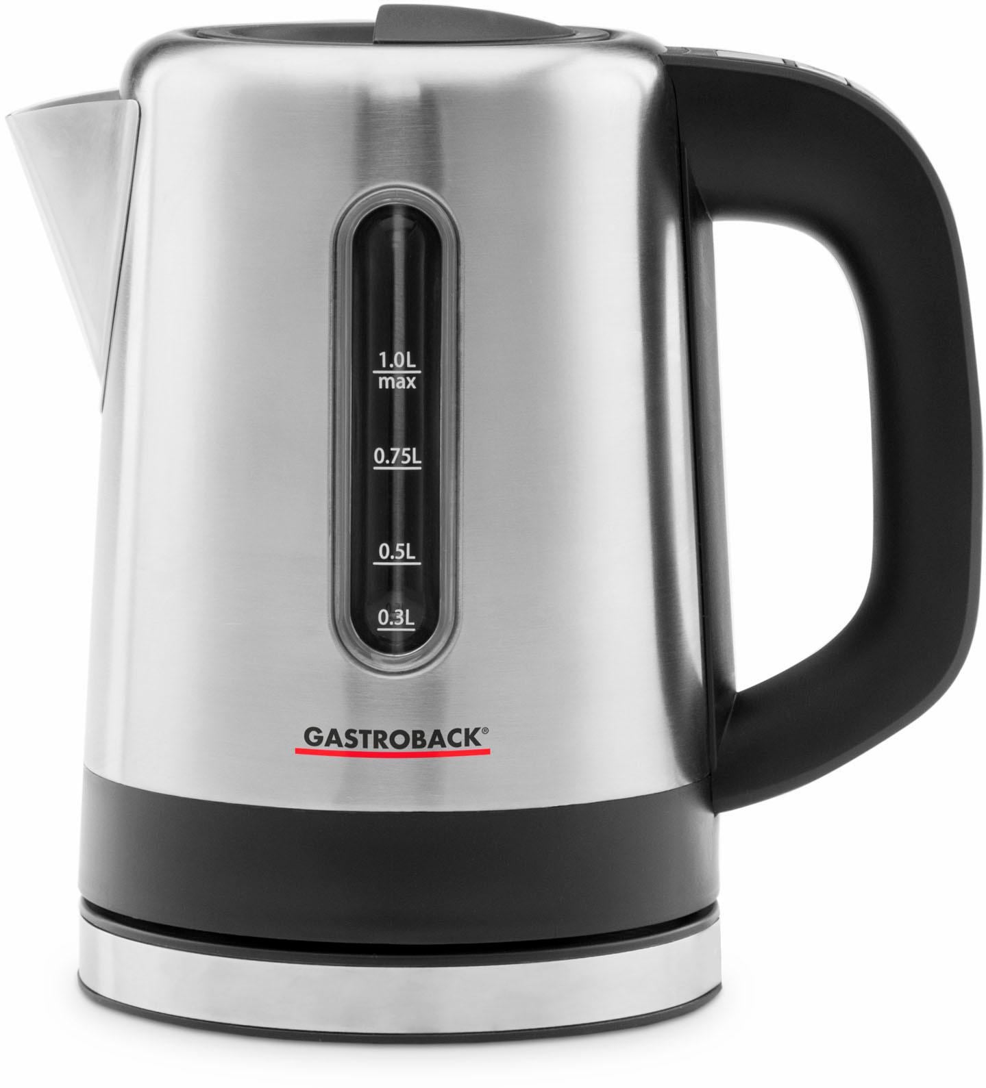 Mini 1L Stainless Steel Electric Kettle black,gray