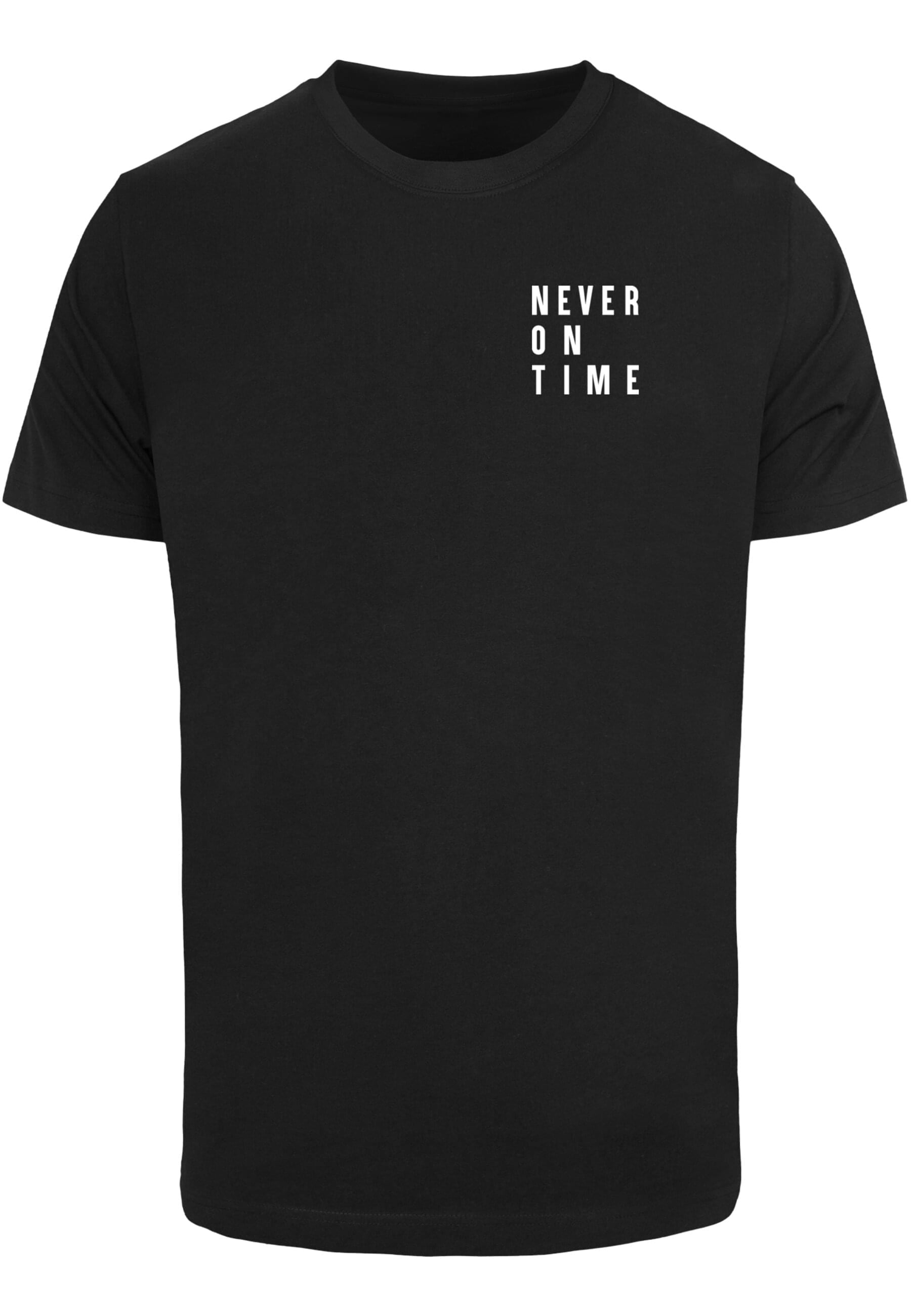 MisterTee Kurzarmshirt "MisterTee Herren Never On Time Tee", (1 tlg.) günstig online kaufen