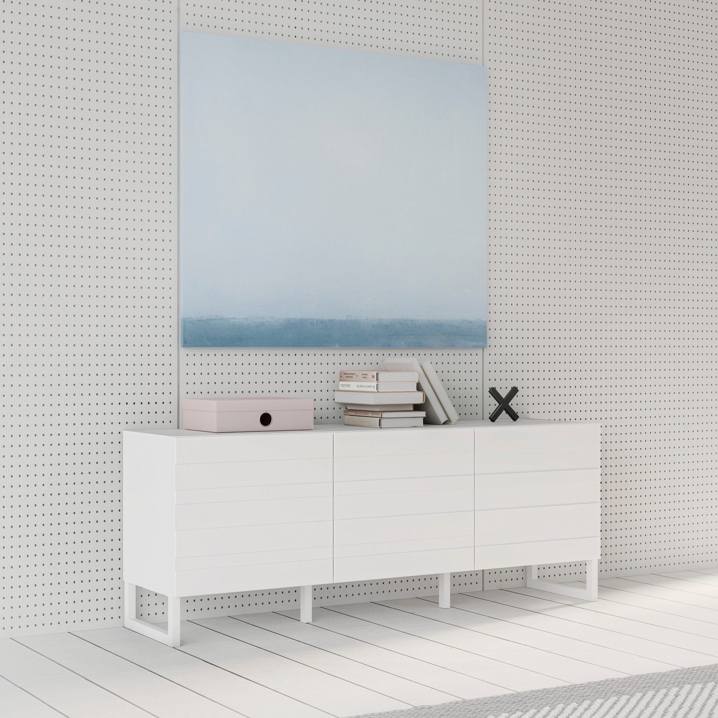 FORTE Lowboard "Bretania TV-Board, TV-Schrank" günstig online kaufen