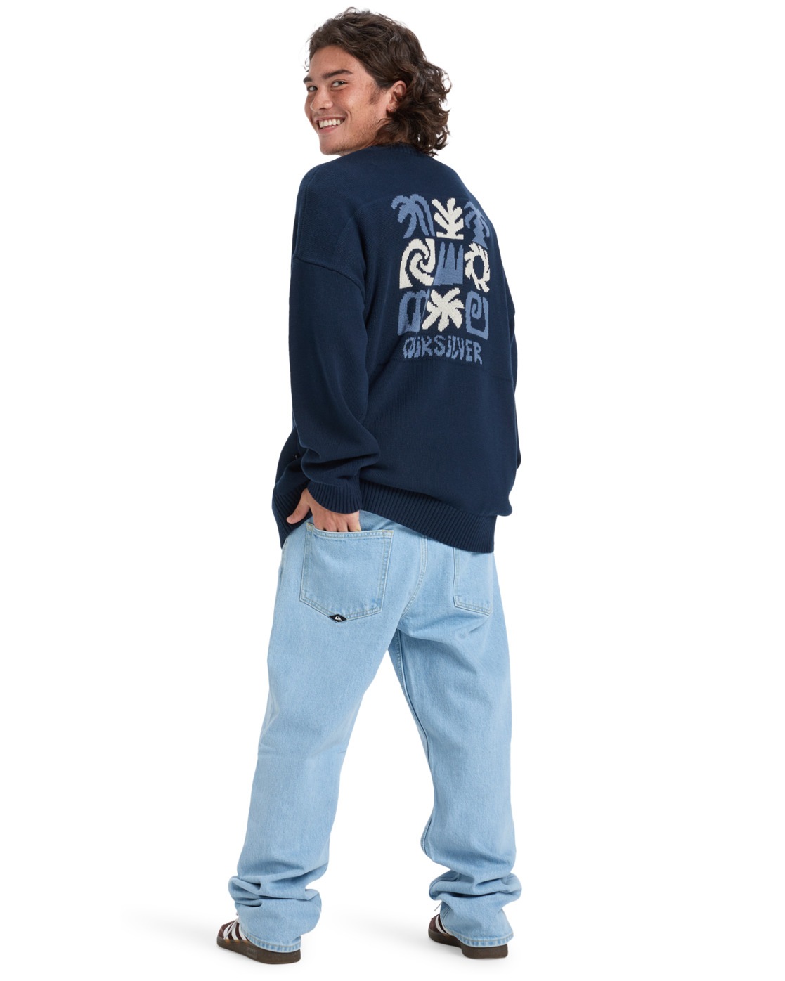 Quiksilver Pullunder »Devils Jacquard Logo«