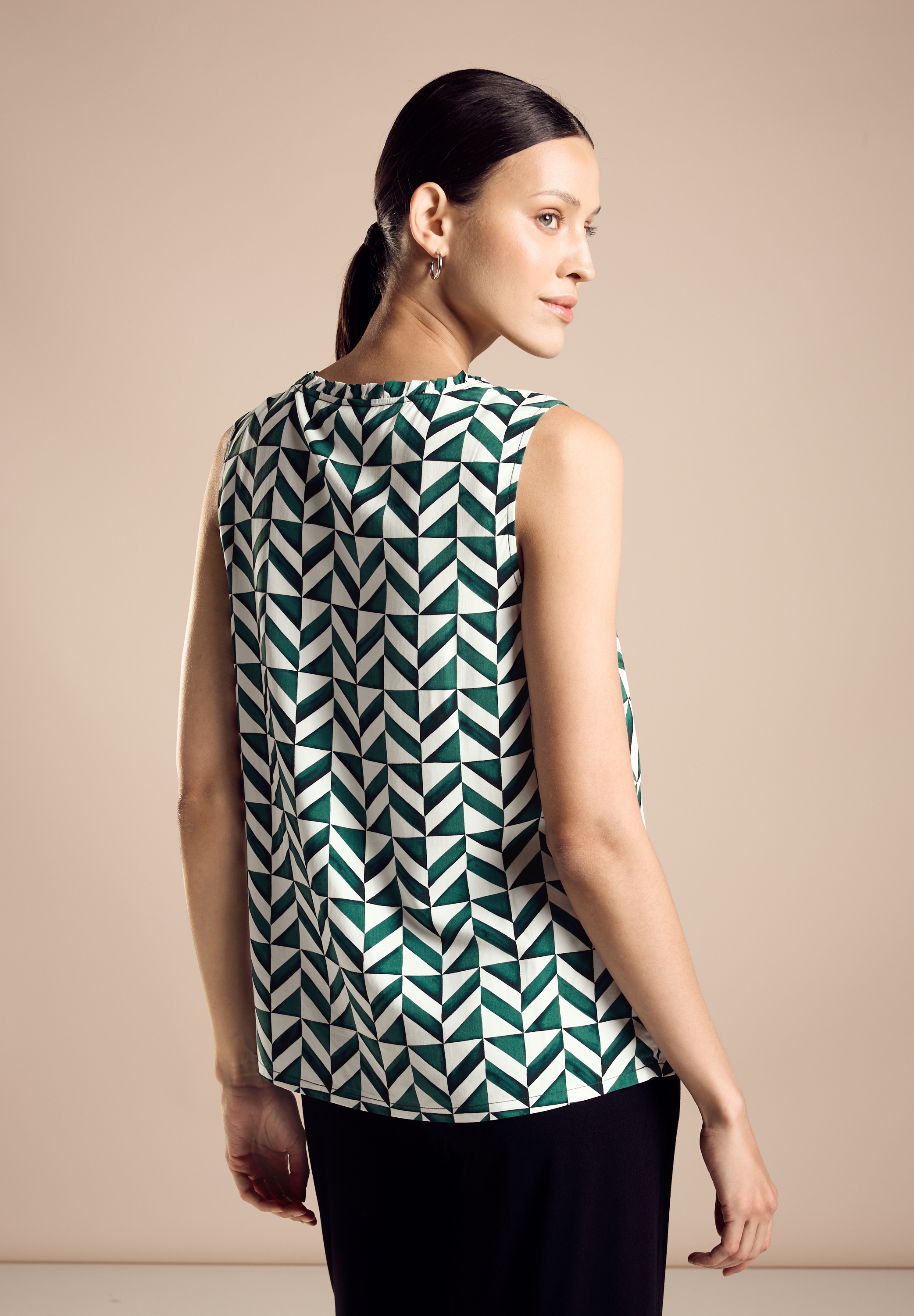 STREET ONE Druckbluse, mit All-Over Print