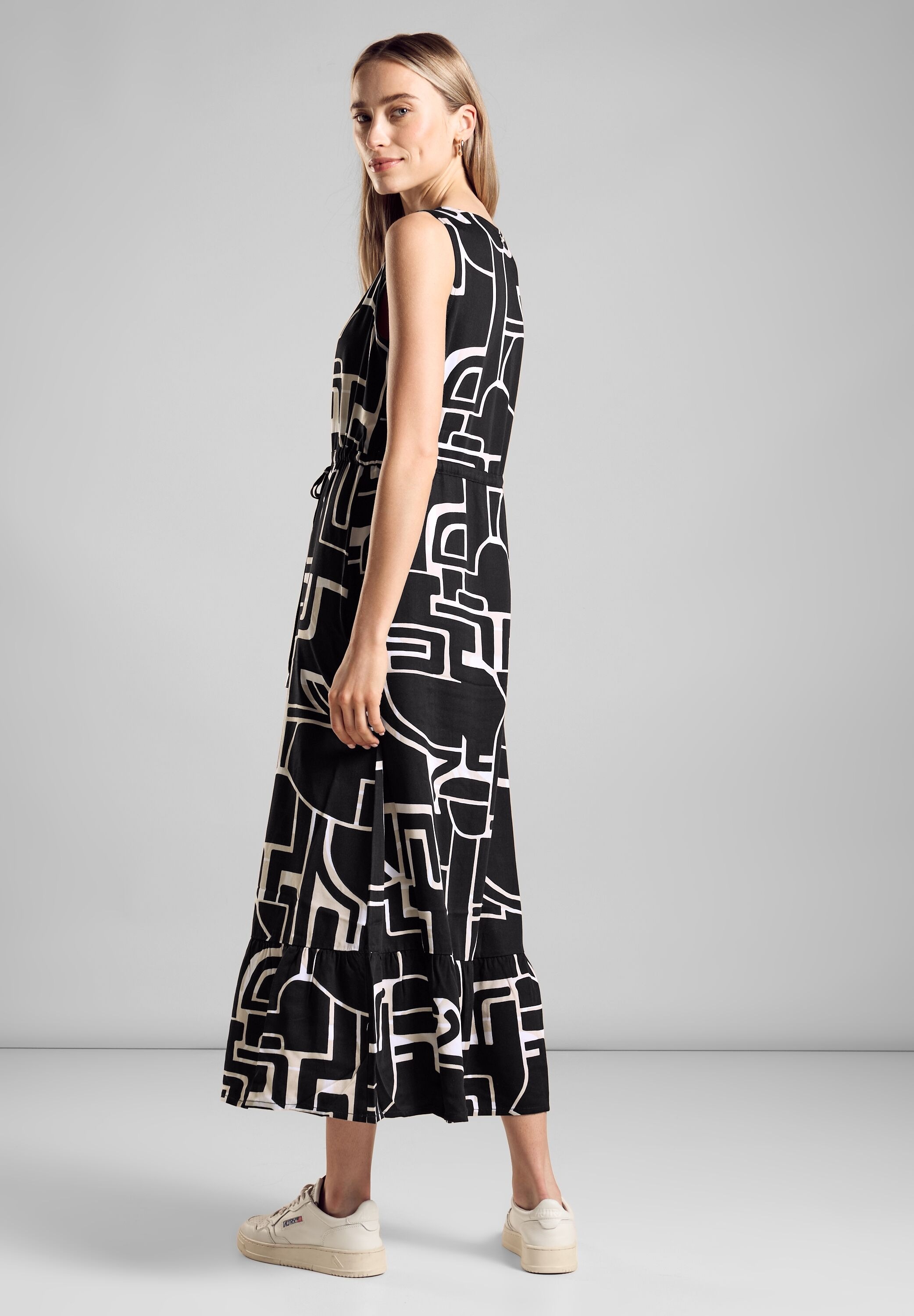 STREET ONE Maxikleid Ohne Taschen aus Viskose günstig online kaufen