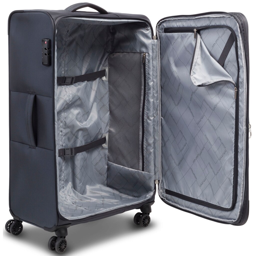 WORLDPACK Trolleyset »Dublin, dunkelgrau«, (3 tlg.)