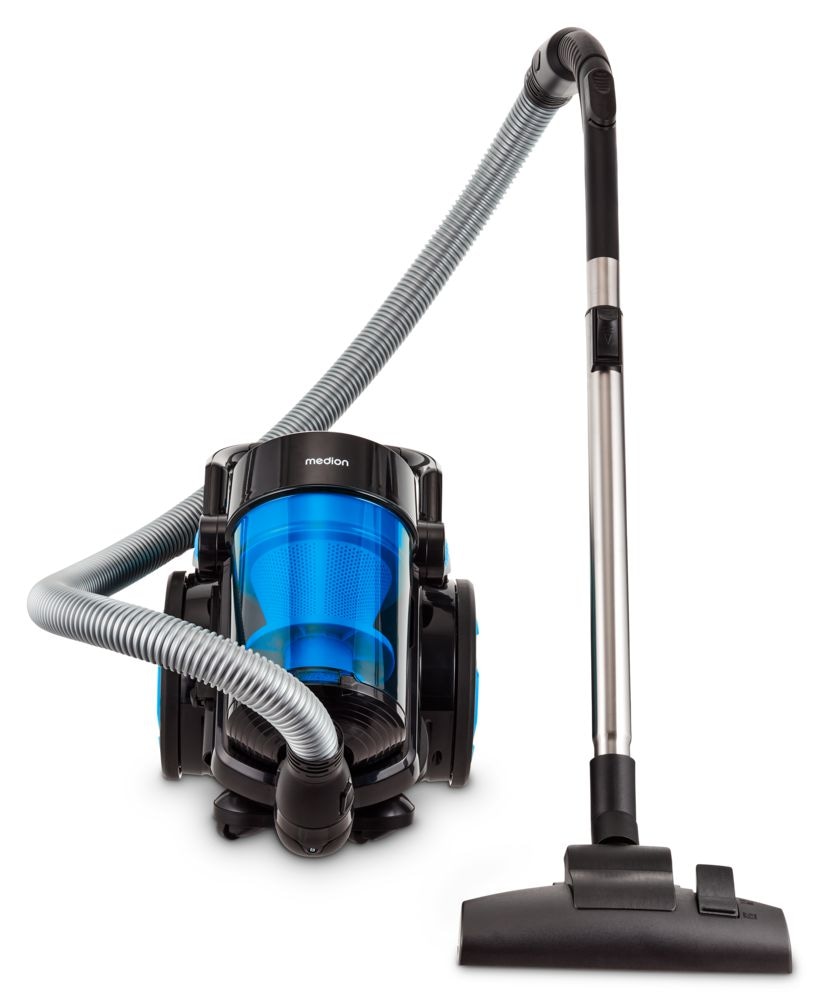 Medion® Bodenstaubsauger »P4000 (MD 11906), 8.000 Pa Saugleistung, 4,3L, Multizyklon-Technologie«, 900 W, beutellos, 11 Meter Kabellänge, HEPA 13 Filter, 75 dB, integriertes Zubehör