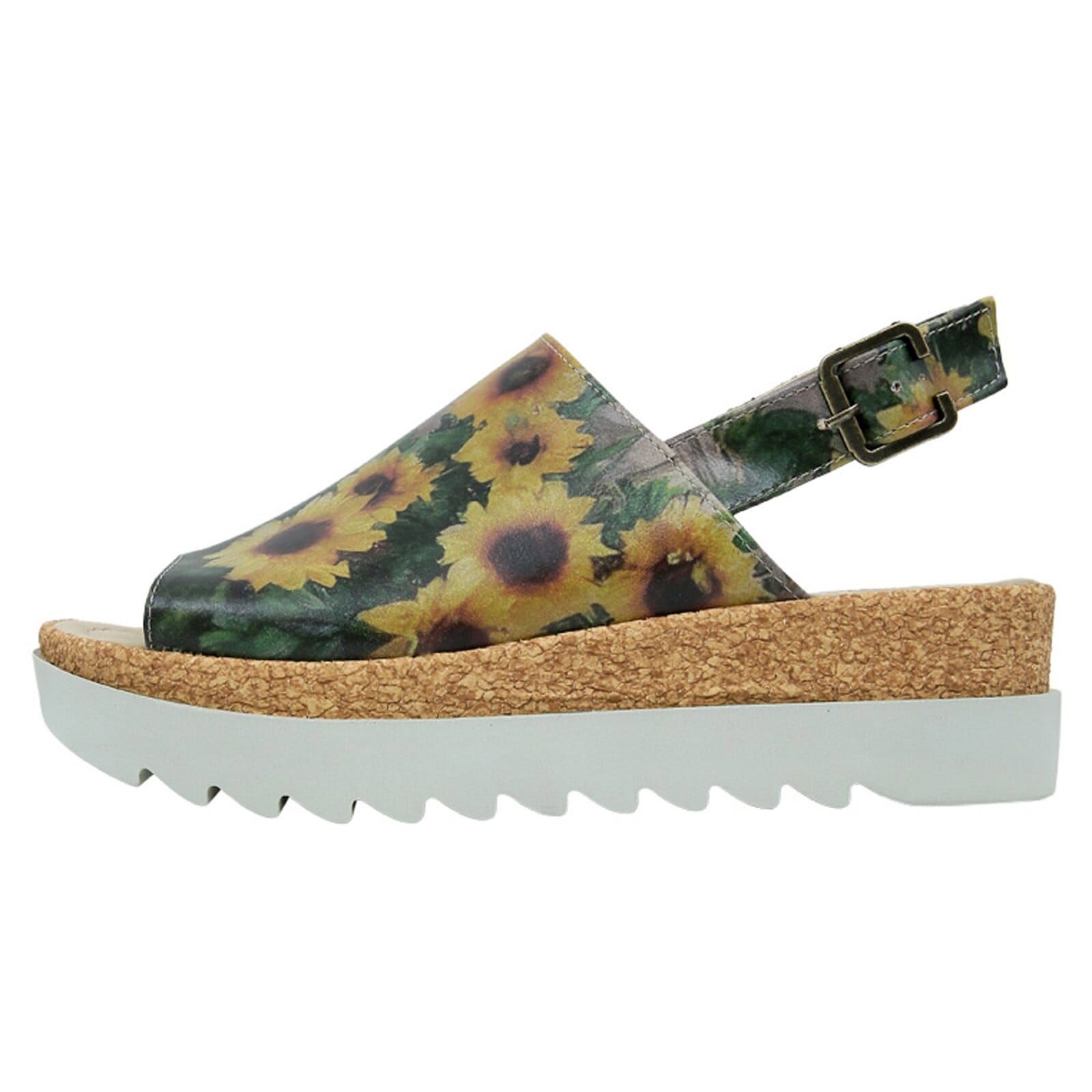 DOGO Sandalette "Gigi Sandale Sunflowers Damen Sandalen", Vegan günstig online kaufen