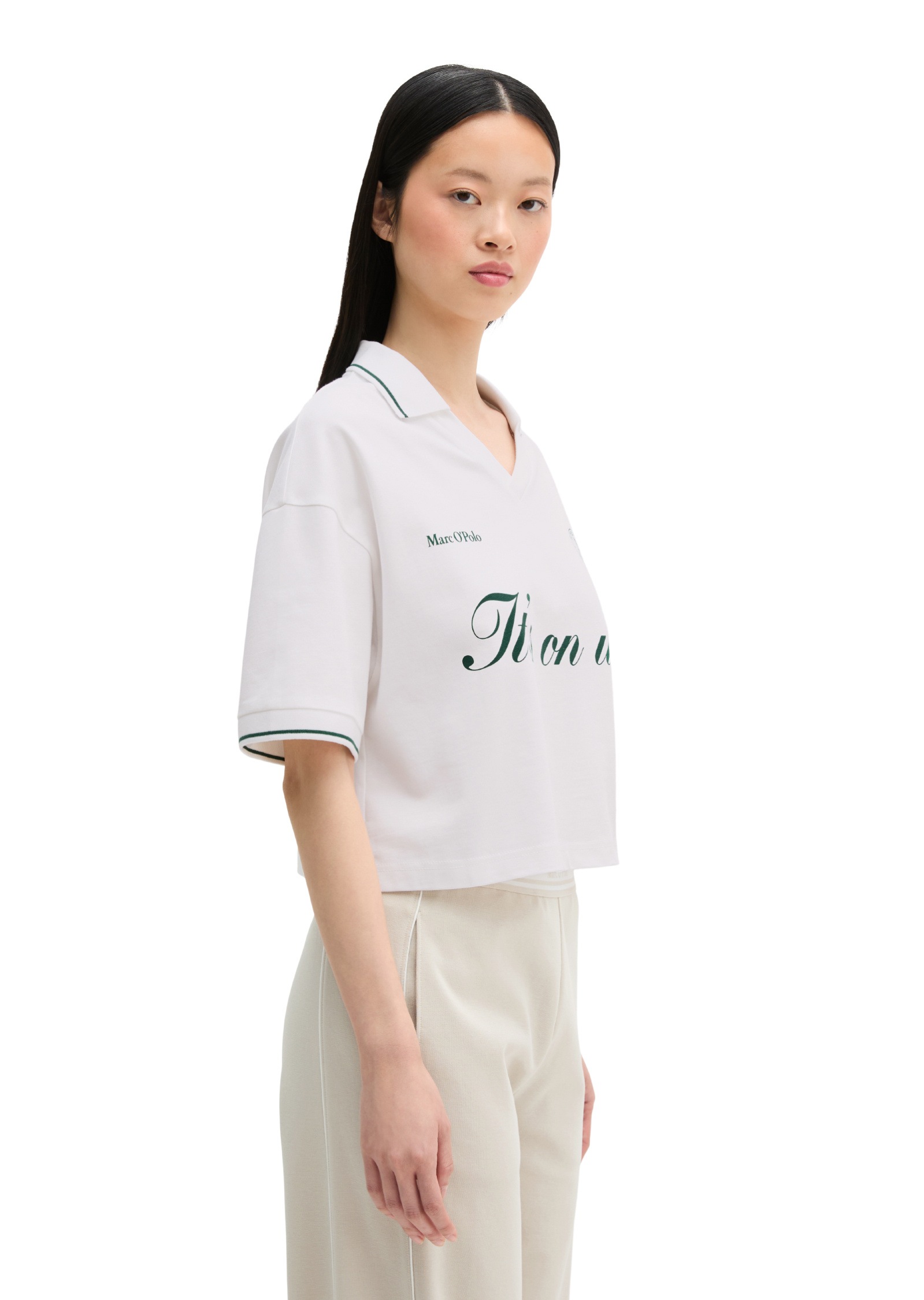 Marc O'Polo T-Shirt »aus Heavy Jersey«