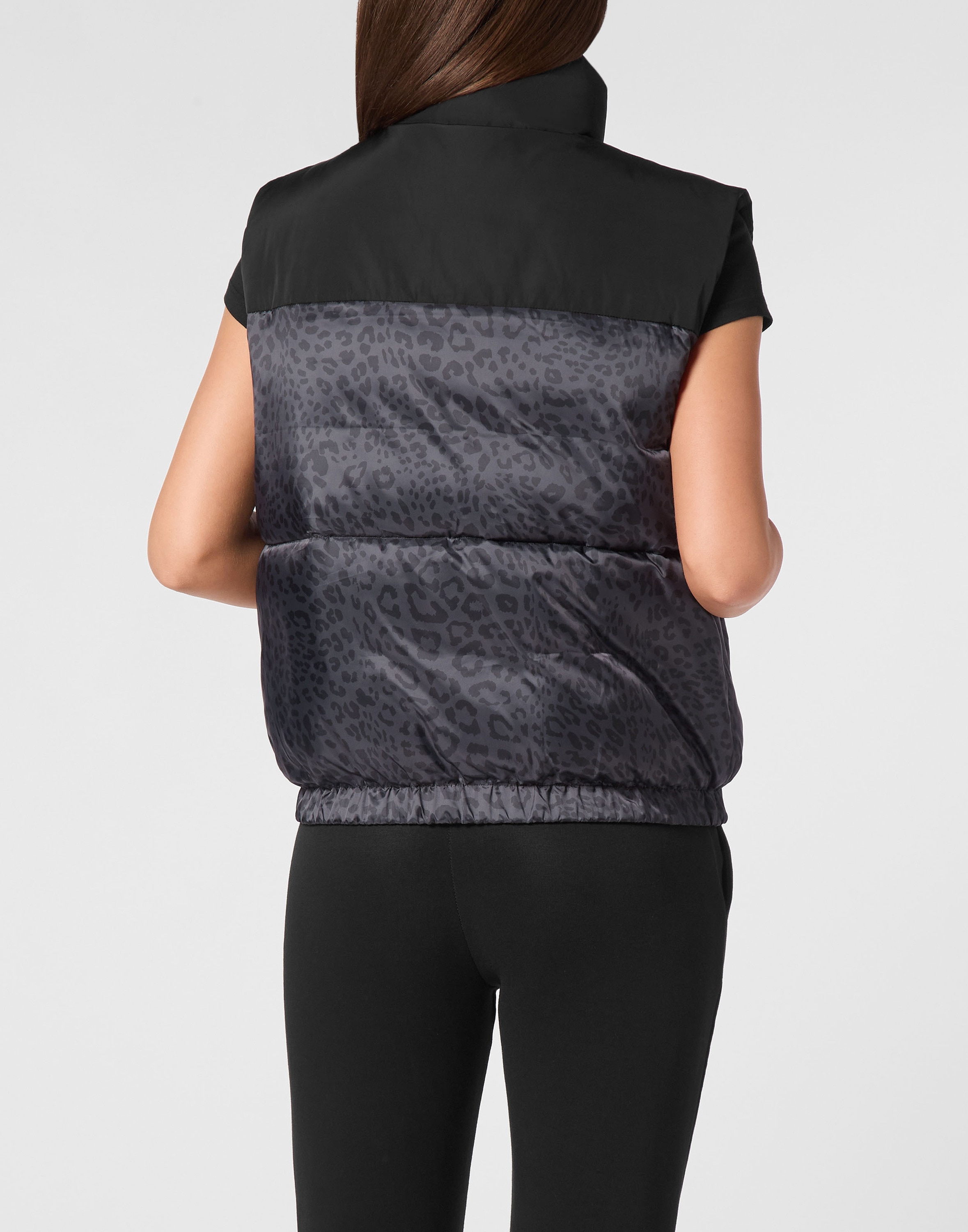 PLEIN SPORT Kurzweste »Leopard«