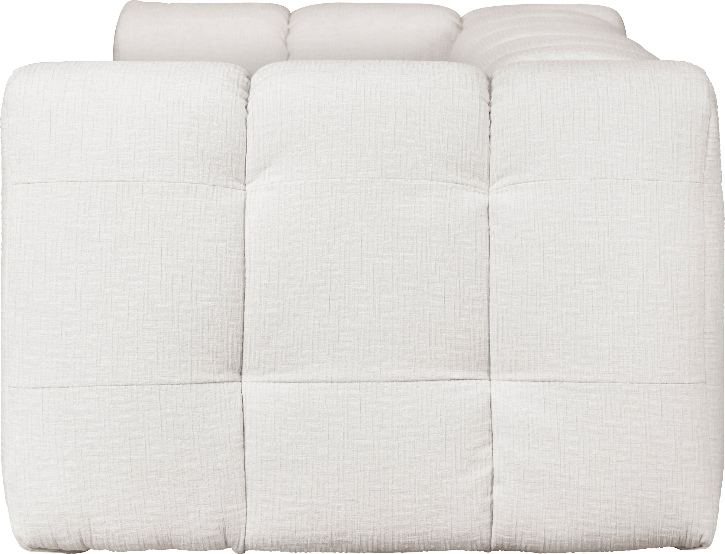 LeGer Home by Lena Gercke 3-Sitzer »TALISHA Designersofa, moderne Steppung, Maße B/T/H: 229/110/75 cm«, moderne Steppung, hoher Sitzkomfort