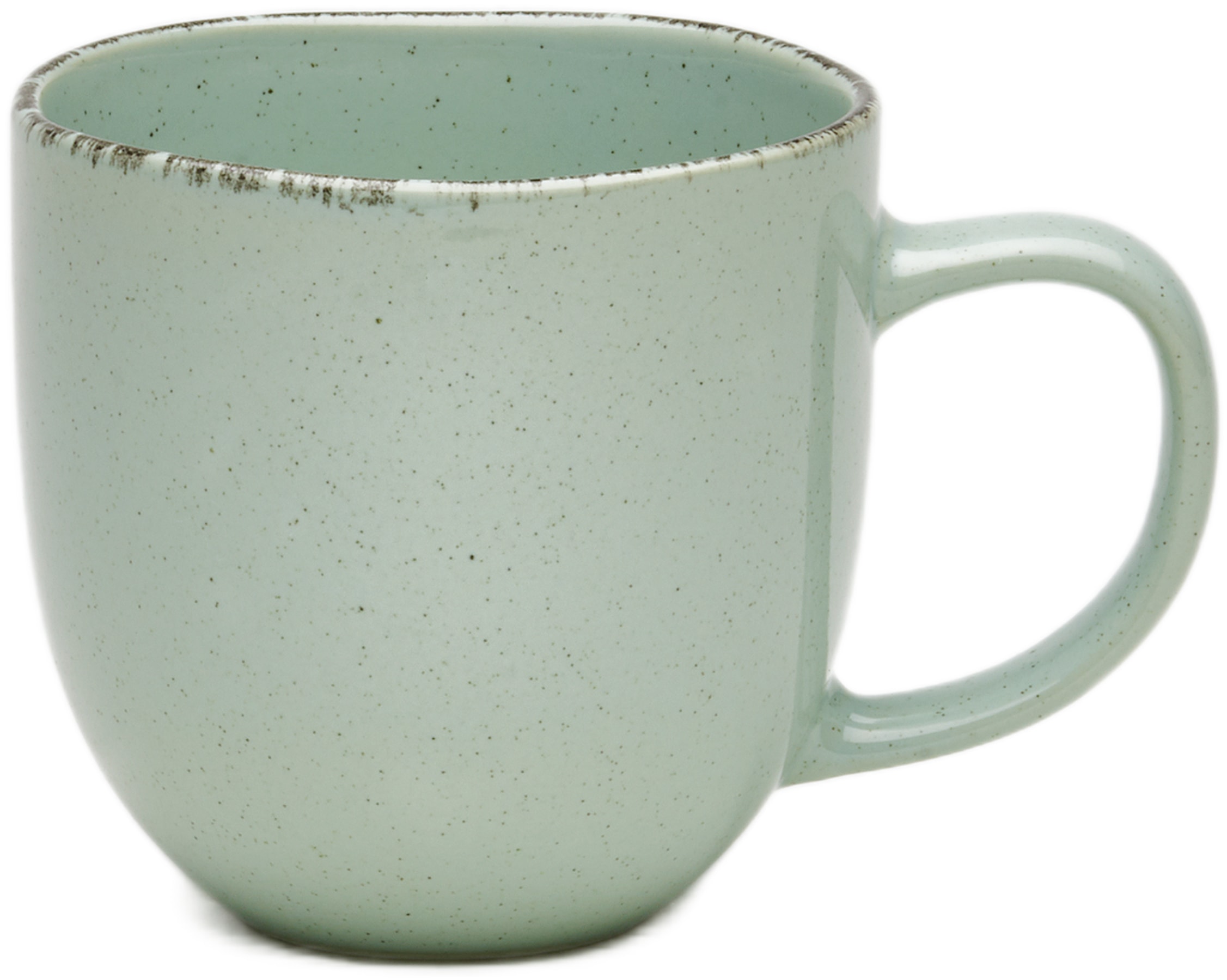 VAN WELL Becher "Kaffeebecher Urban, 32 cl, 6 Stück", Ø 8,8cm x 8,7cm, 320ml, 6 Stk., grün, Trinkgefäße, spülmaschinen- und mikrowellengeeignet