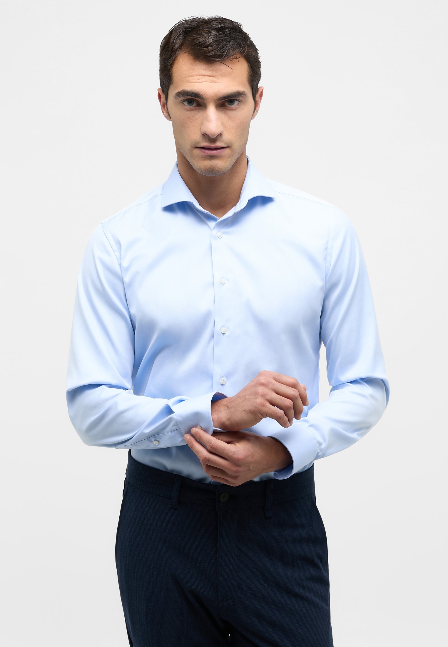 Eterna Langarmhemd "SLIM FIT", NON IRON (bügelfrei) günstig online kaufen