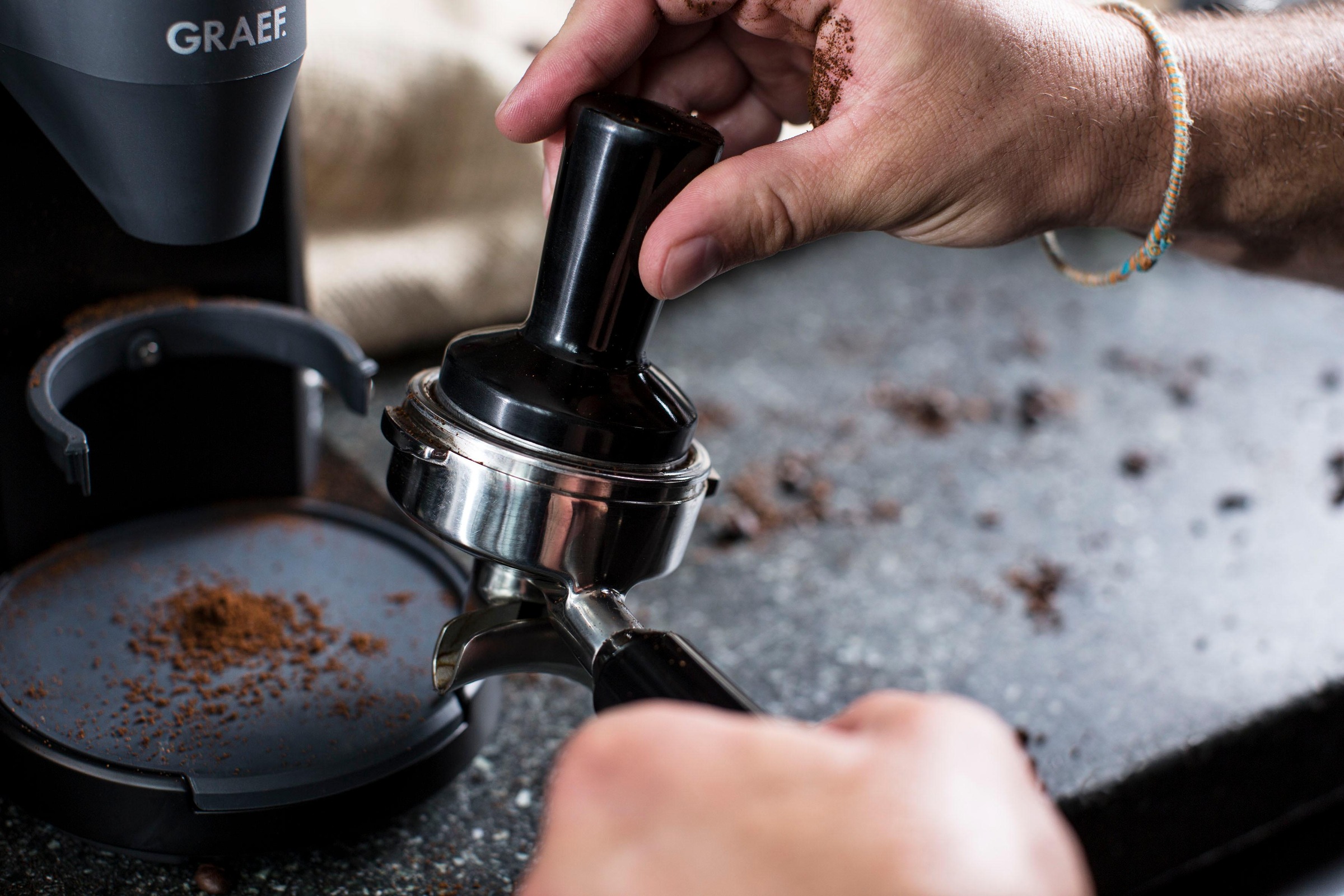 Graef Kaffeemühle »CM 802« 120 W Kegelmahlwerk 350 gBohnenbehälter mit 40 Mahlgradeinstellungen