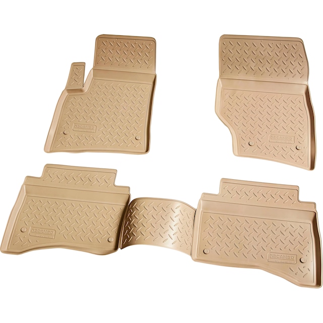 RECAMBO Passform-Fußmatten »CustomComforts«, VW, Touareg, (Set, 4 St.), 7L  2002 - 2010, perfekte Passform bestellen | BAUR