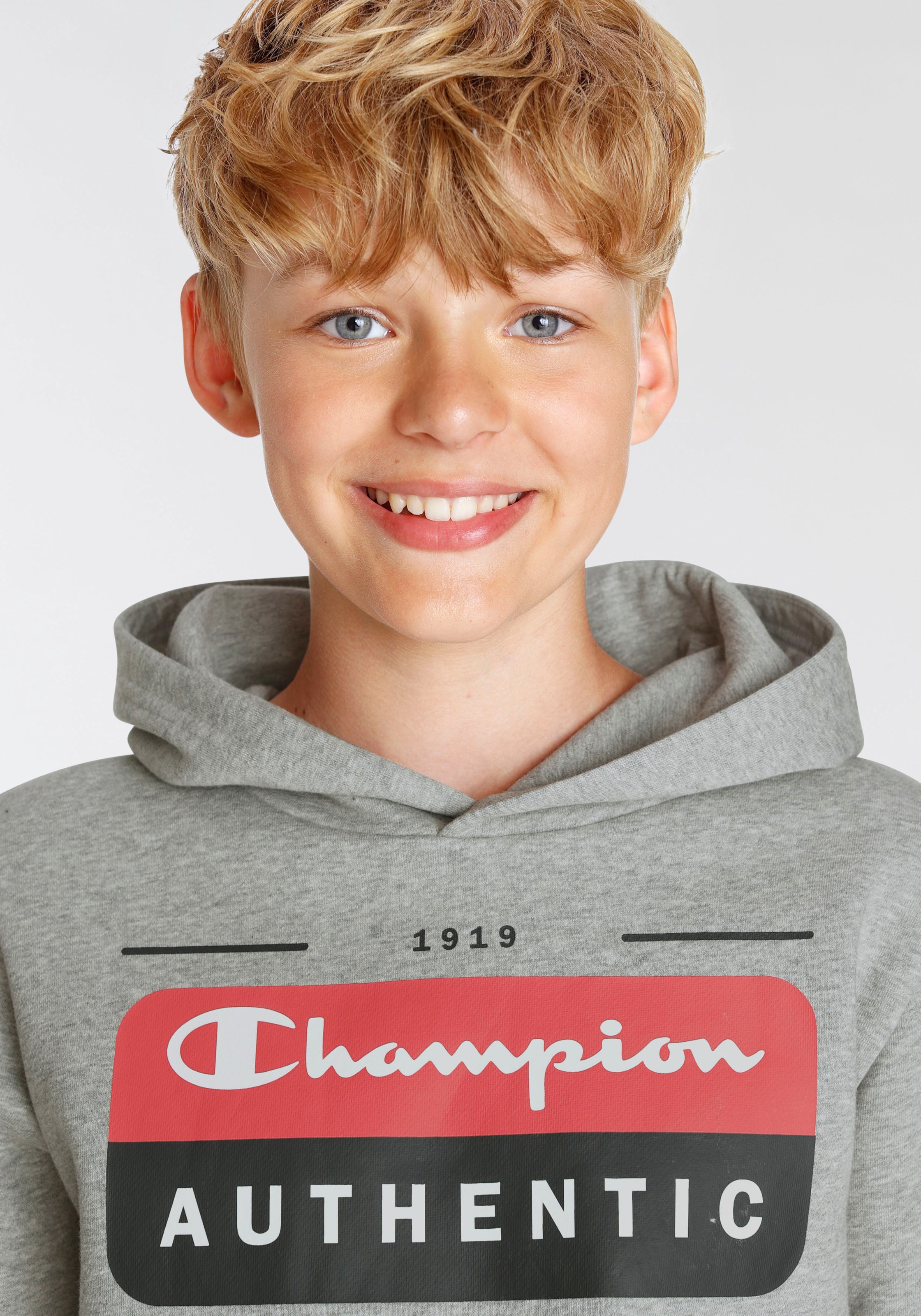 Shop | BAUR Champion »Graphic für Sweatshirt Friday Hooded - Black Kinder« Sweatshirt