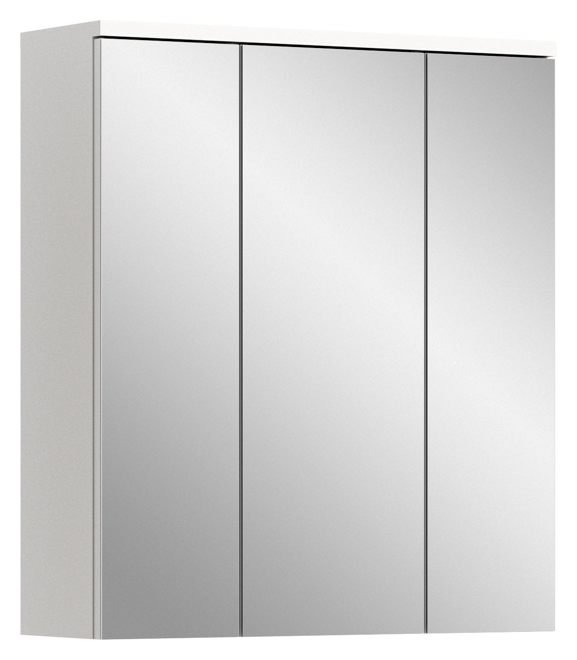 welltime Spiegelschrank "CAPRI, Breite 63 cm, 3 Spiegeltüren mit Soft-Close günstig online kaufen