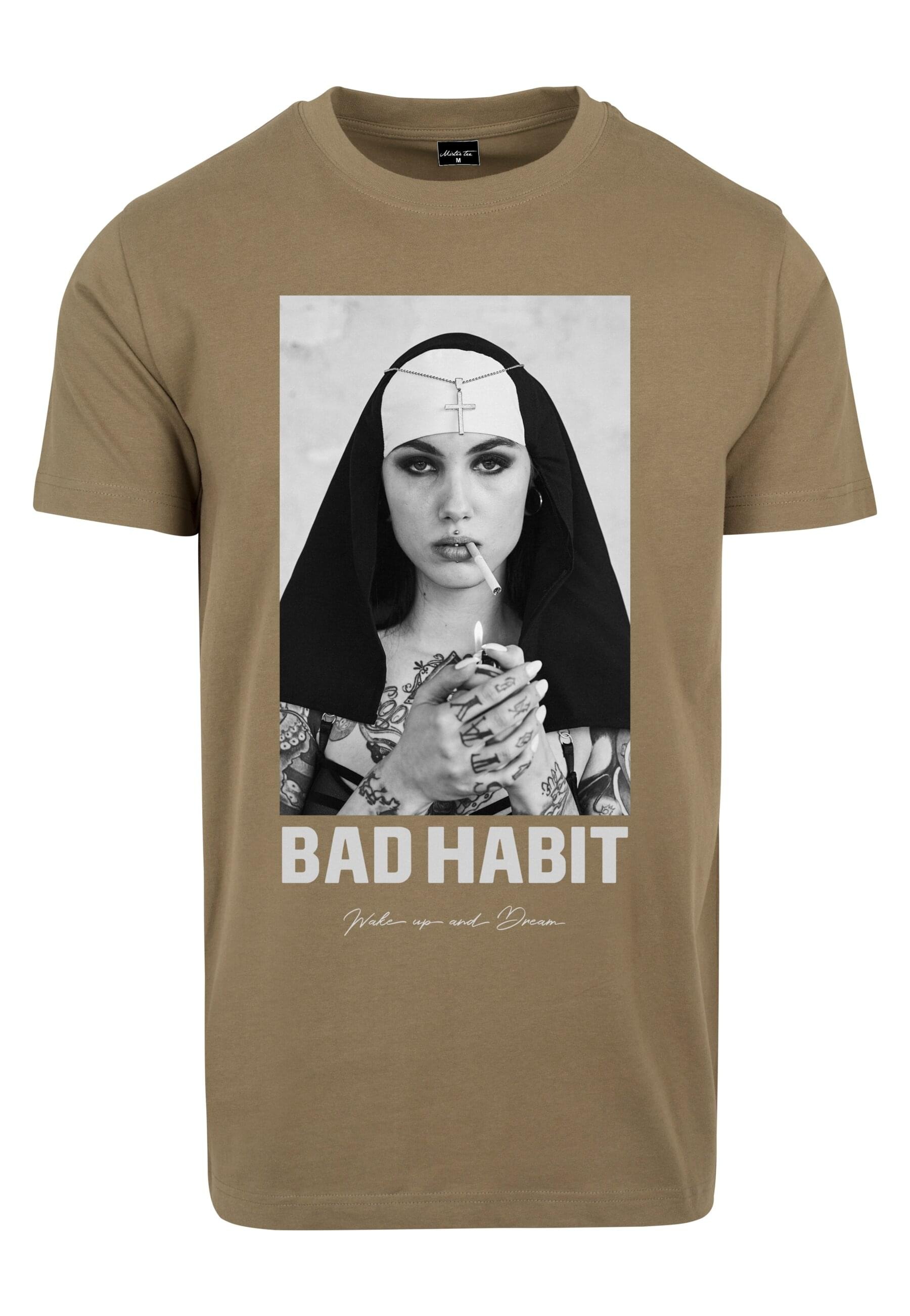 MisterTee T-Shirt "MisterTee Herren Bad Habit Tee" 1 Stk. tlg. günstig online kaufen