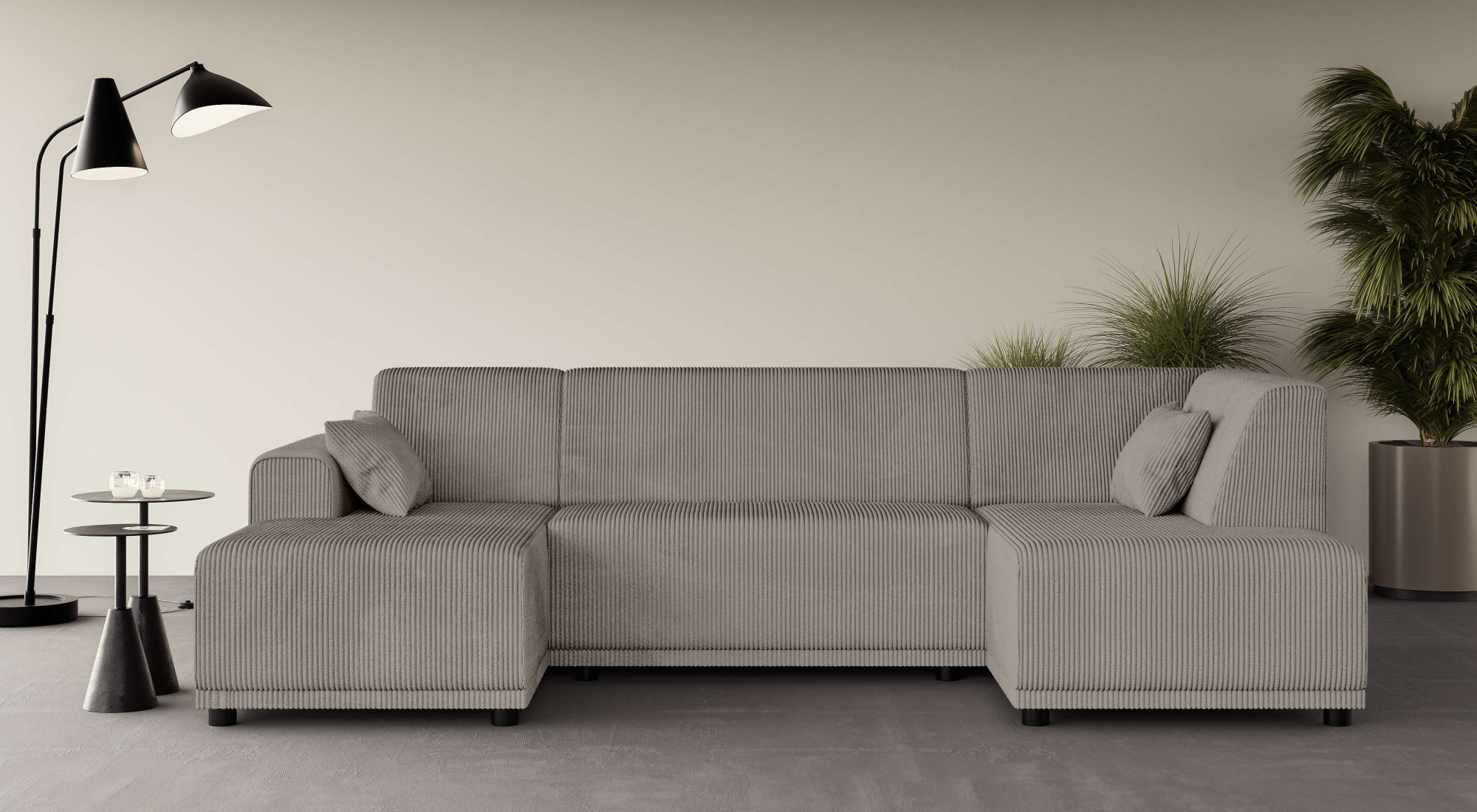 Home affaire Wohnlandschaft "TAMMO" U-Form günstig online kaufen