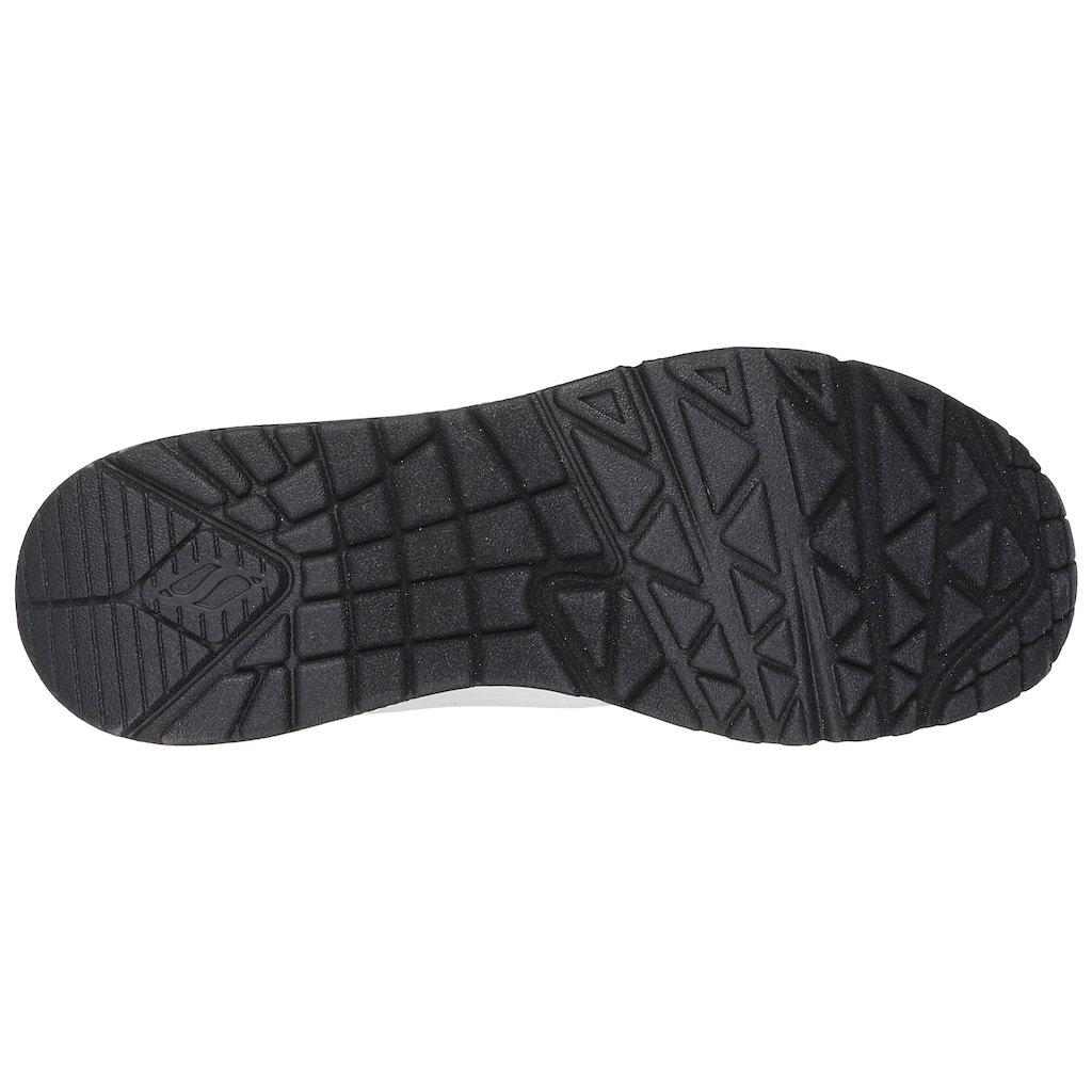 Skechers Sneaker »UNO - ROLLING STONES«, mit auffälligem Print, Freizeitschuh, Halbschuh, Schnürschuh