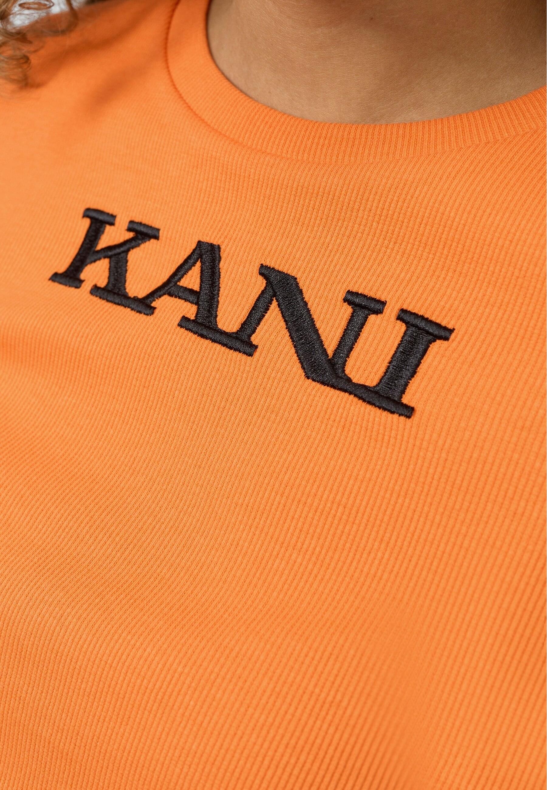 Karl Kani Kurzarmshirt »Karl Kani Damen KW221-024-1 Retro Rib Short Tee«, (1 tlg.)