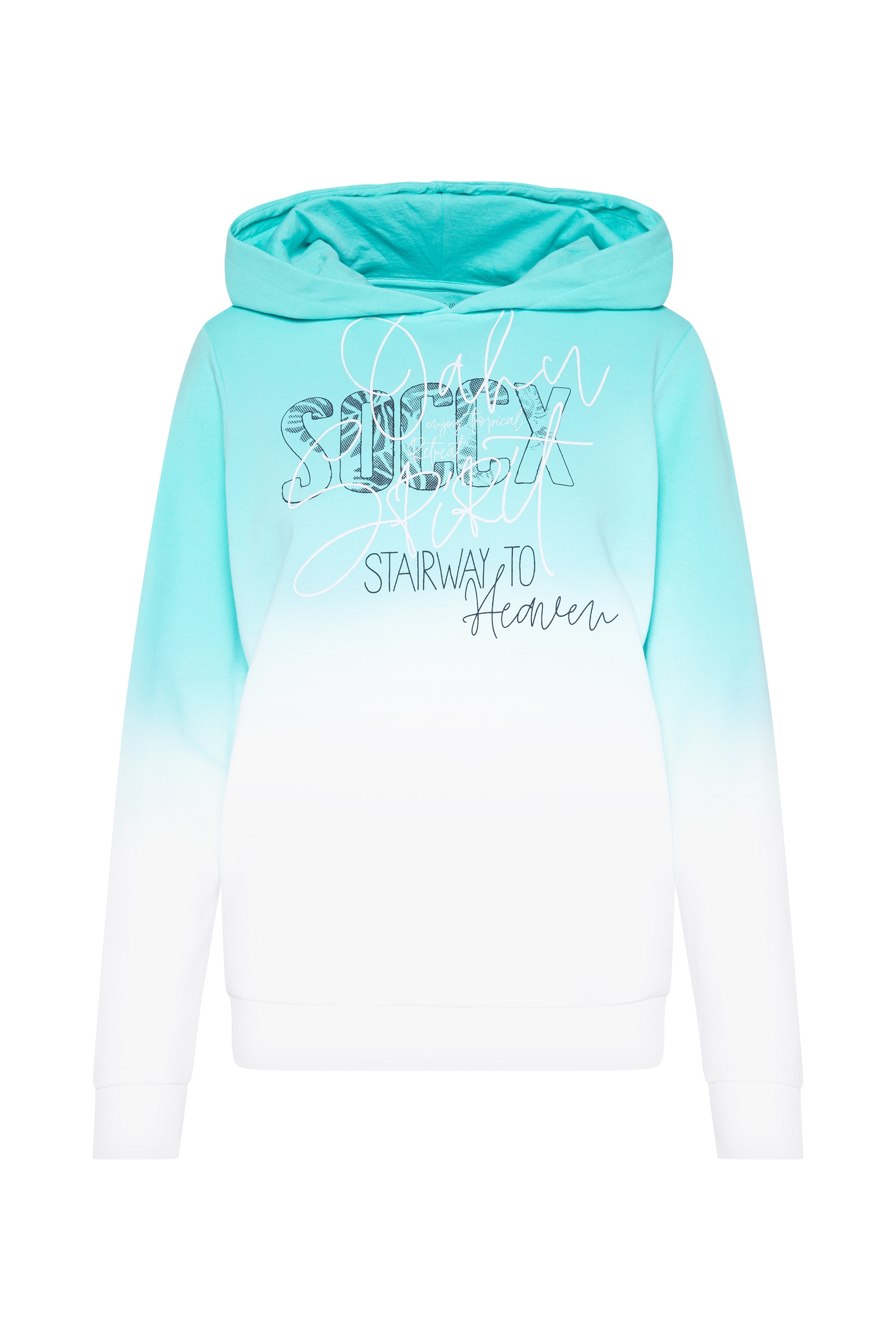 SOCCX Kapuzensweatshirt, mit Farbverlauf
