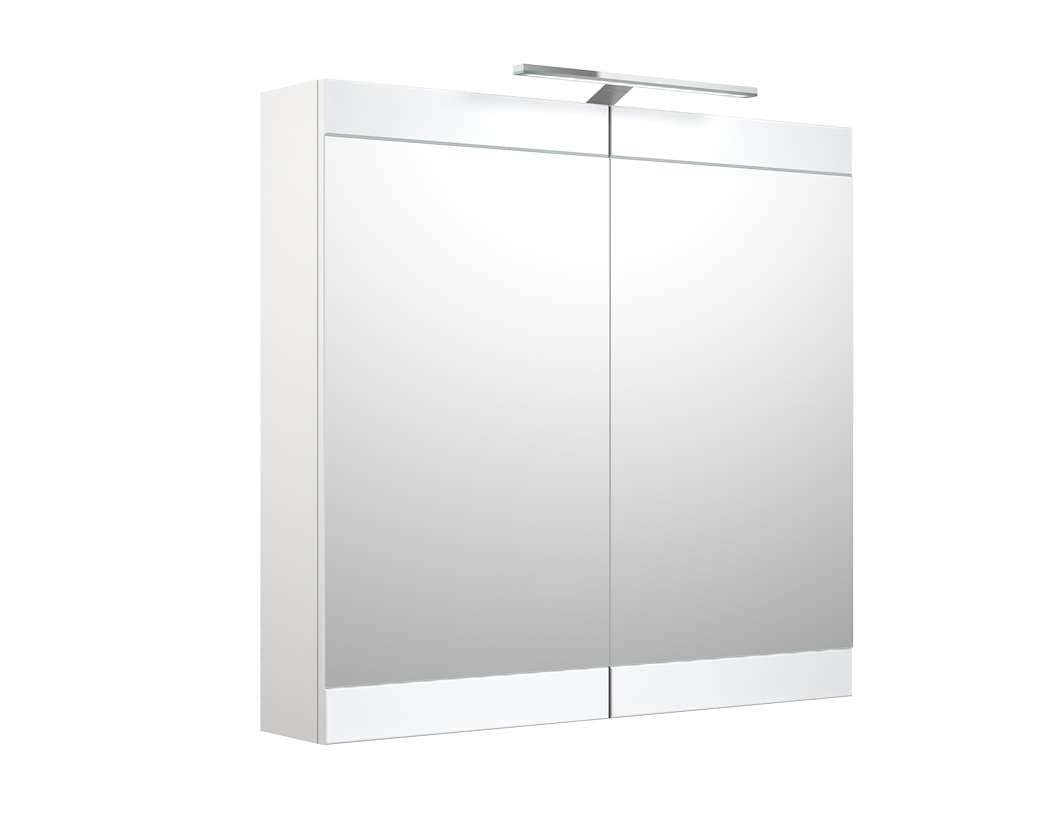welltime "Serena Retro" FSC-zertifiziertes Material, Breite 81,5 cm, mit LED-Beleuchtung