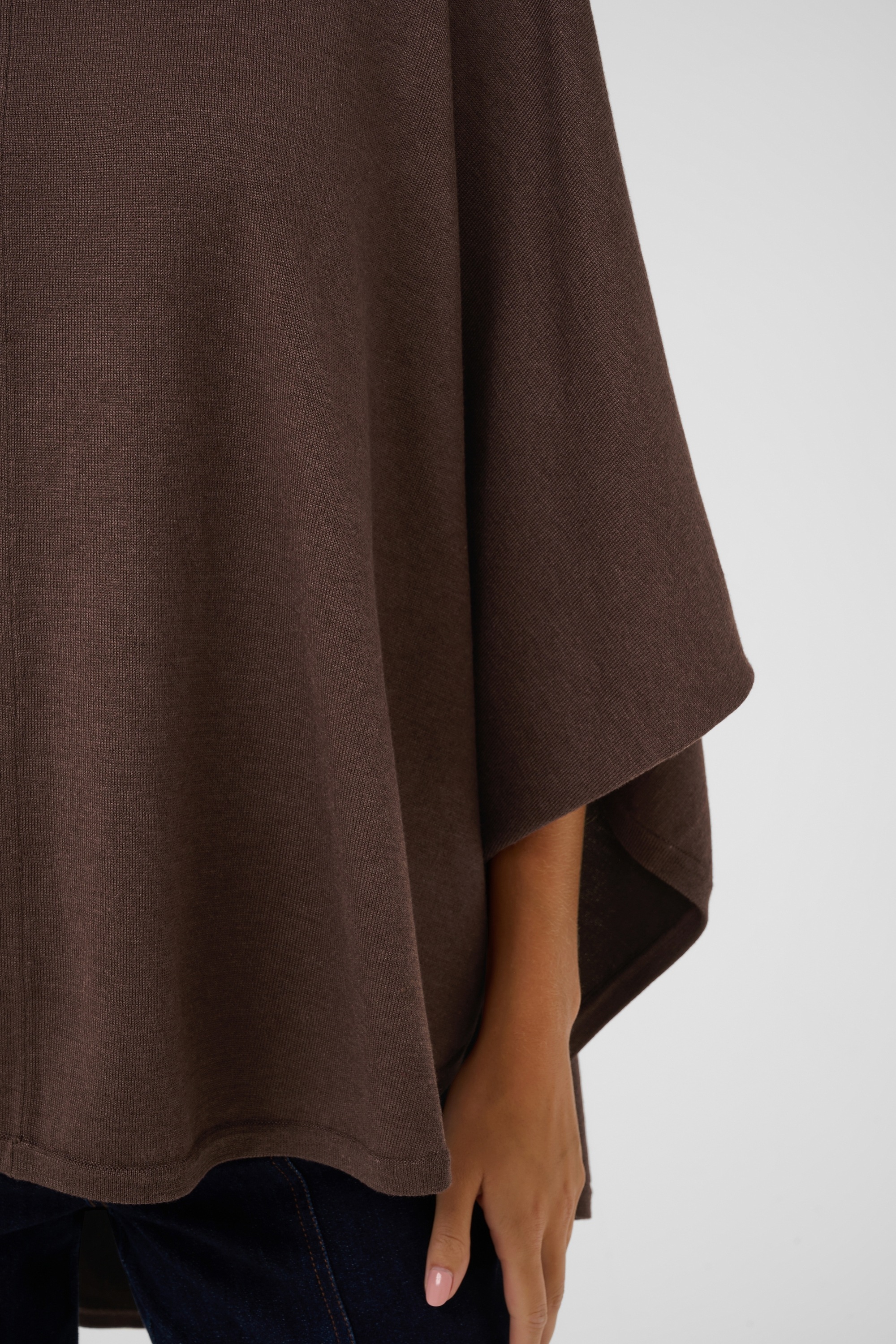 Saint Tropez Strickponcho »Damen Poncho BilliSZ«