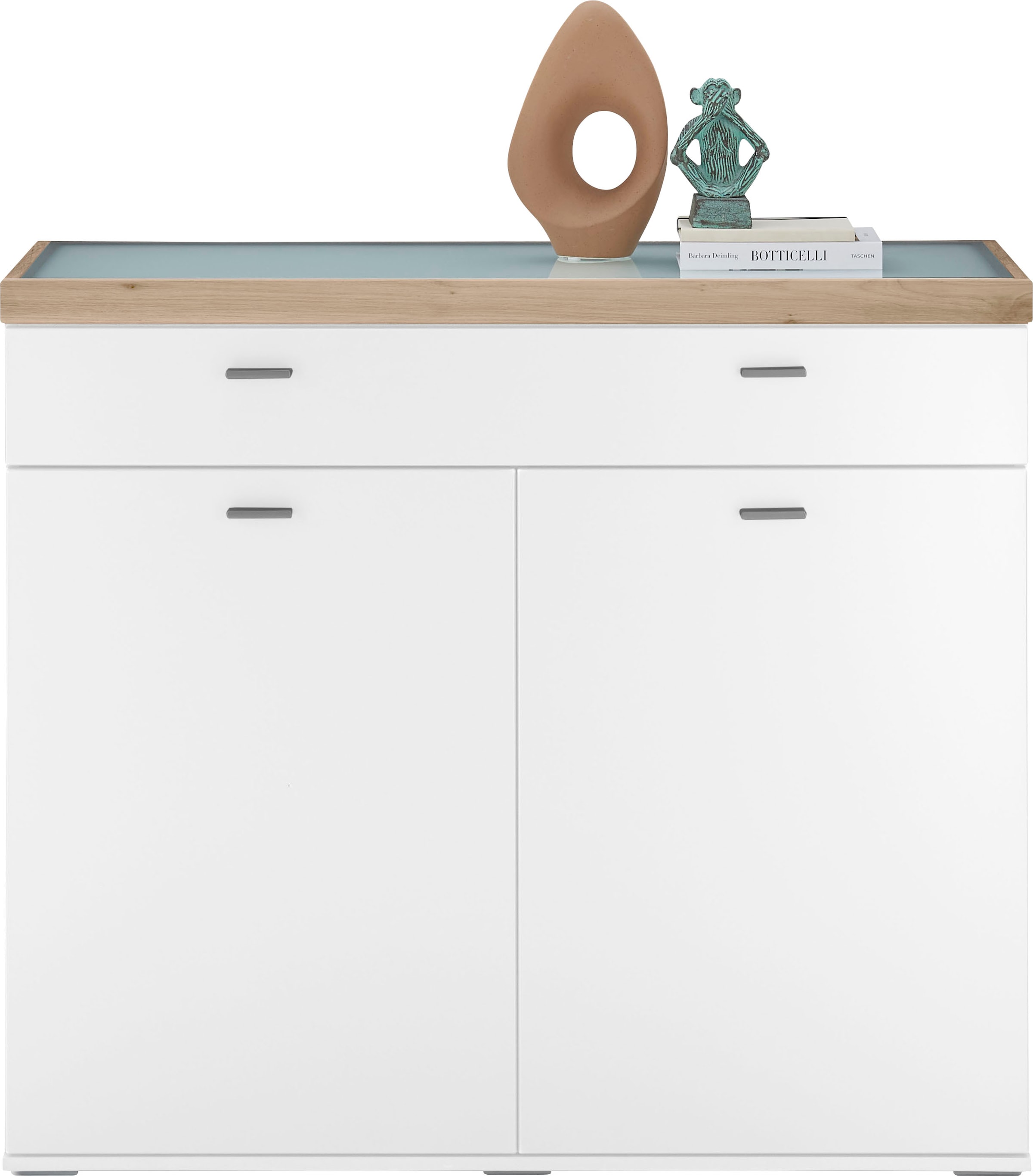 set one by Musterring Sideboard »Lancaster Dielen«, inklusive LED-Beleuchtung, mit einem Schubkasten, Breite 121 cm