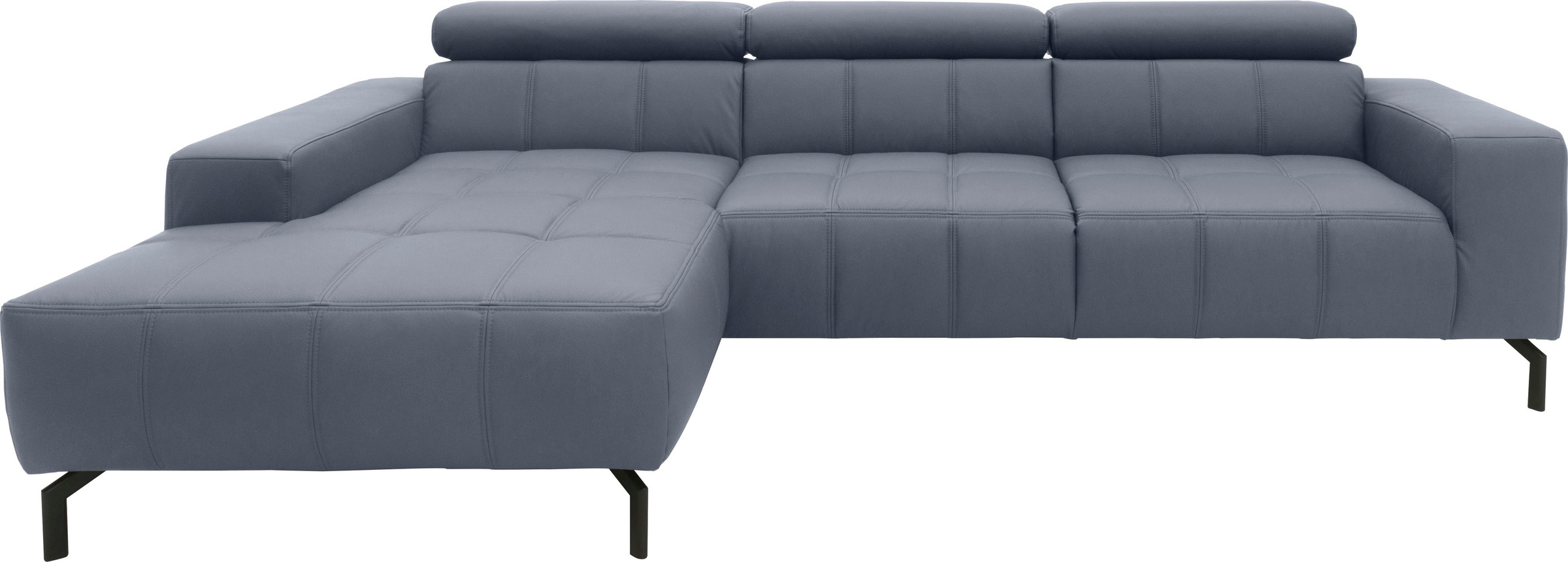DOMO collection Ecksofa "Cunelli tolle Sitznähte als Designelement, fester günstig online kaufen