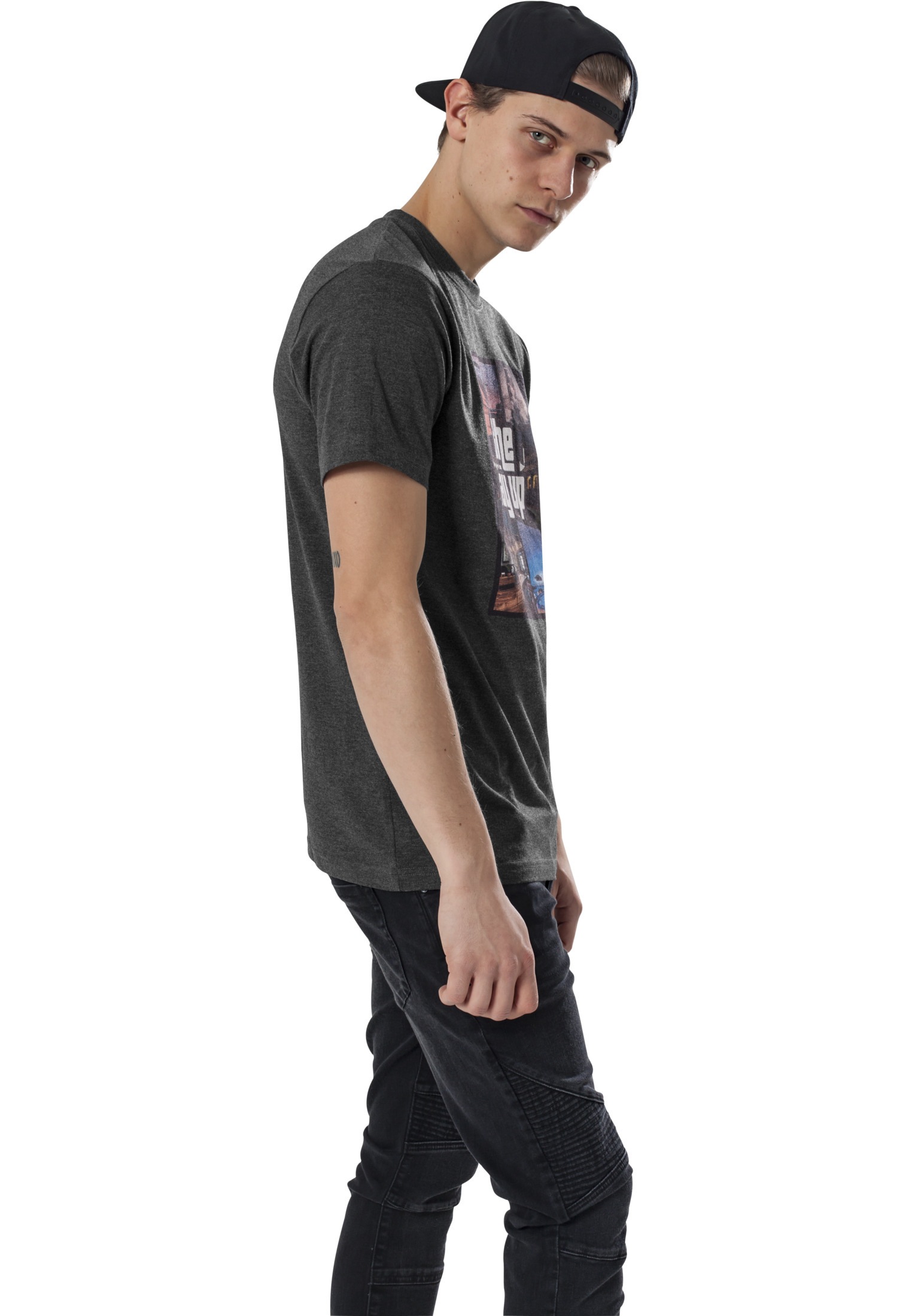 MisterTee T-Shirt »MisterTee Herren All The Way Up Mashup Tee«, (1 tlg.)