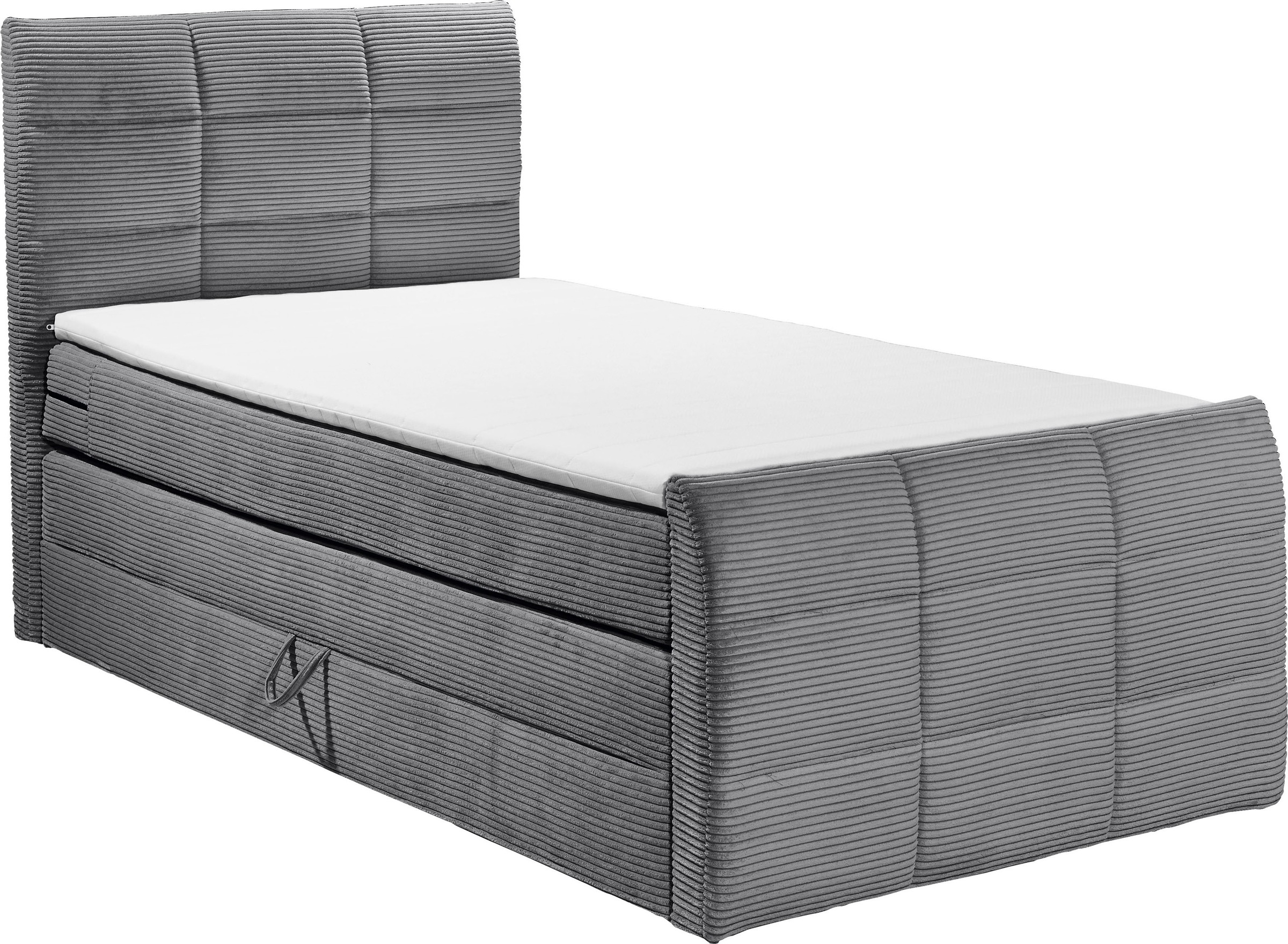 Thumbnail - ED EXCITING DESIGN Boxspringbett "Bolivia" harte Seite mit Kokosmatte, weiche Seite mit Filzabdeckung