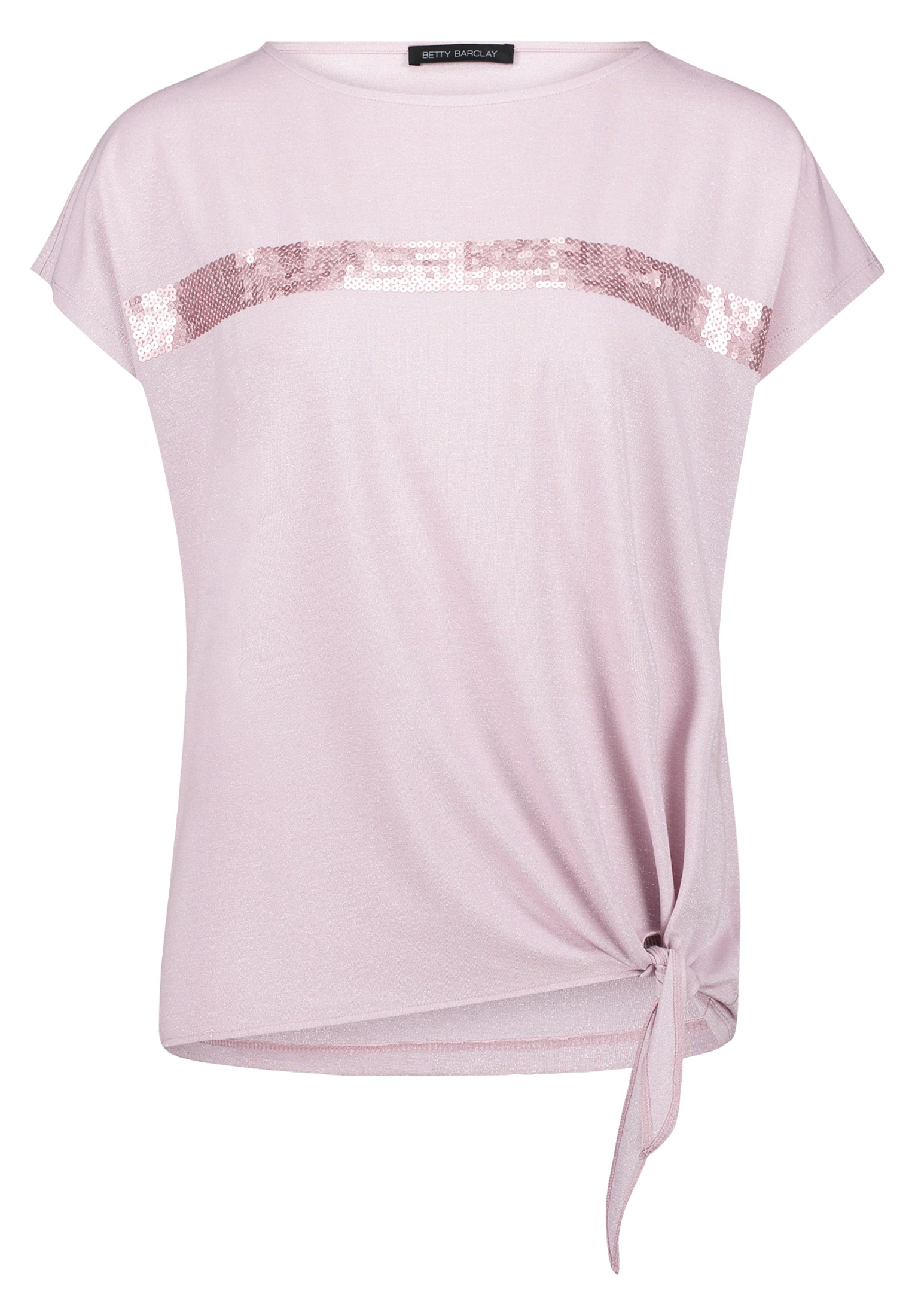 Betty Barclay Kurzarmshirt "Betty Barclay Halbarm-Shirt mit Schleifenknoten günstig online kaufen