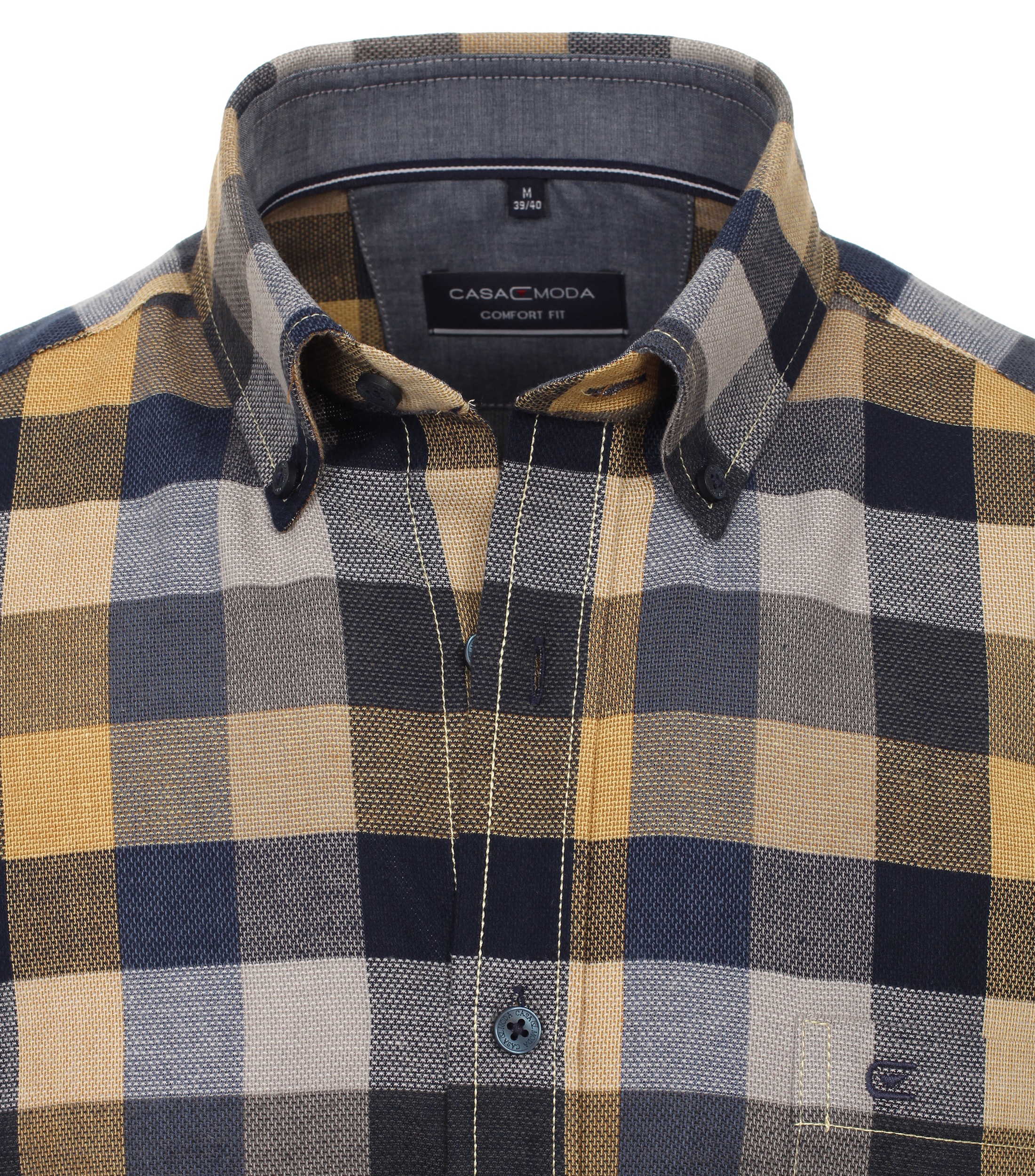 CASAMODA Langarmhemd »CASAMODA Freizeithemd kariert«